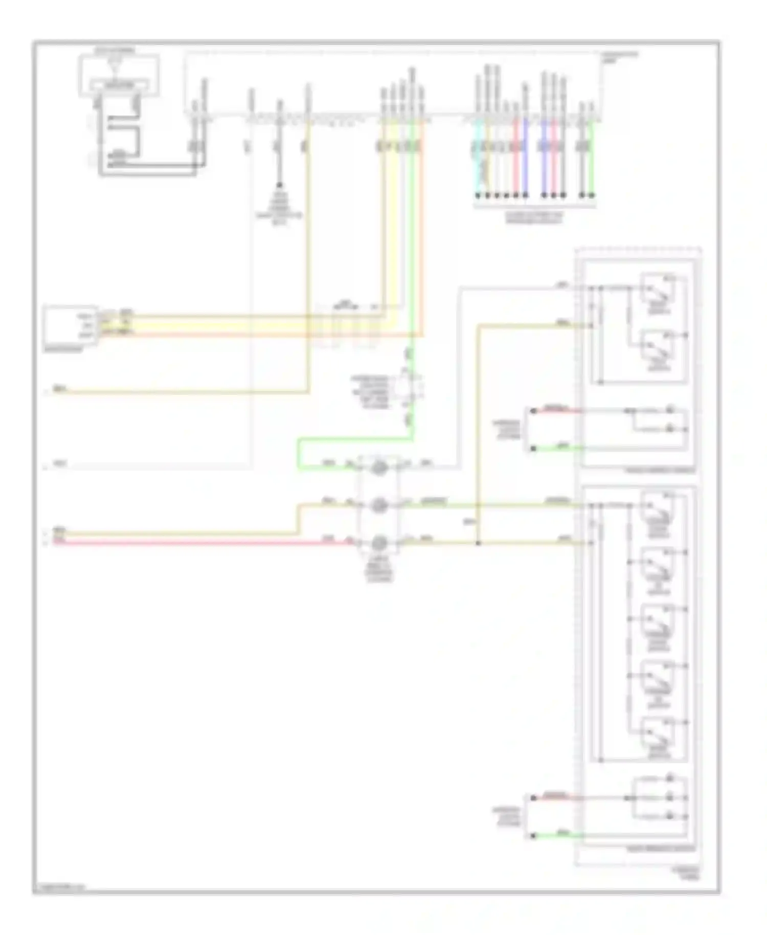 Civic Honda VIII (2005-2009): Navigation circuit, 4 door ex (2 of 2)