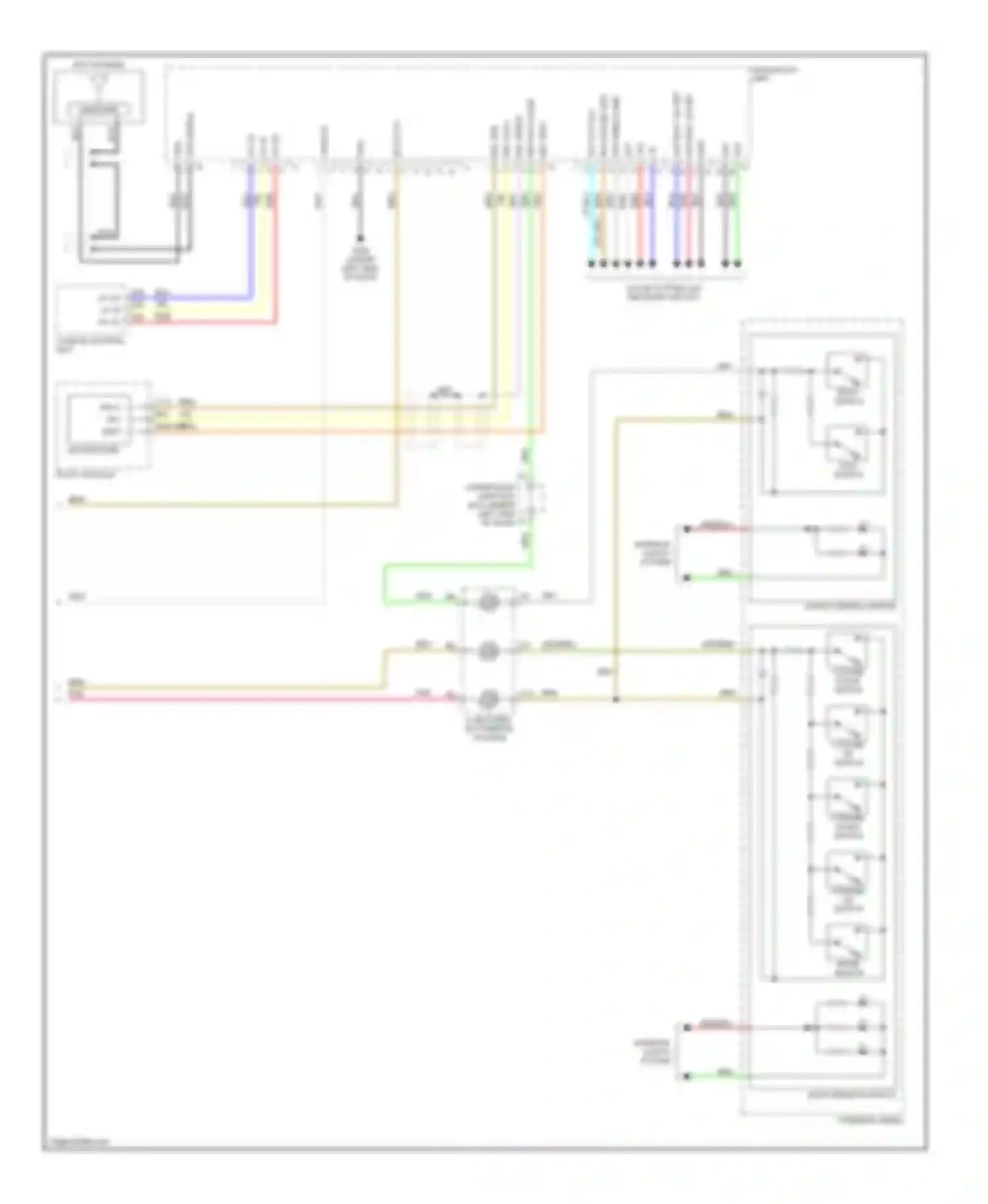 Civic Honda VIII (2005-2009): Navigation circuit, hybrid (2 of 2)