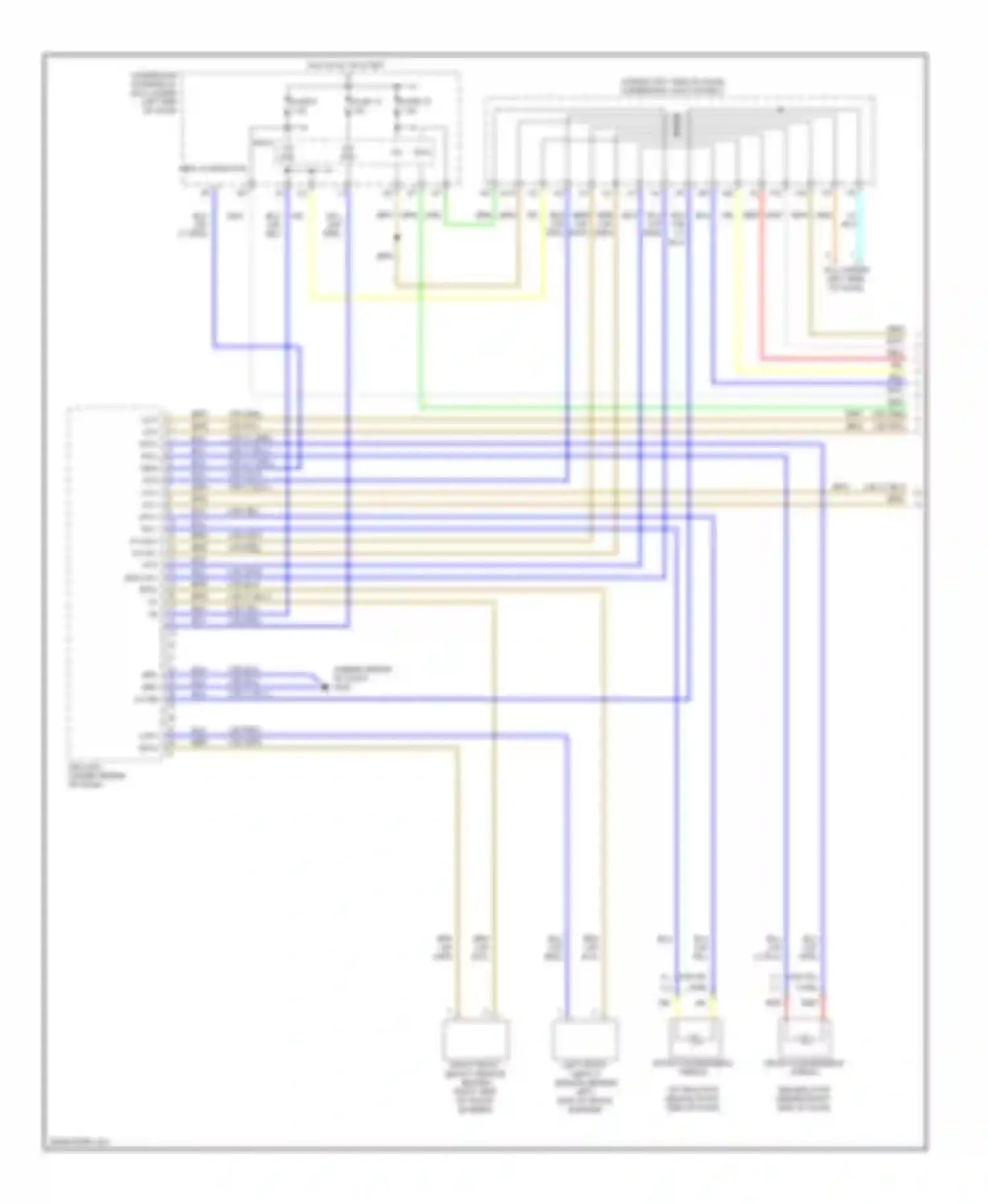 Civic Honda VIII (2005-2009): Supplemental restraints circuit, hybrid (1 of 4)