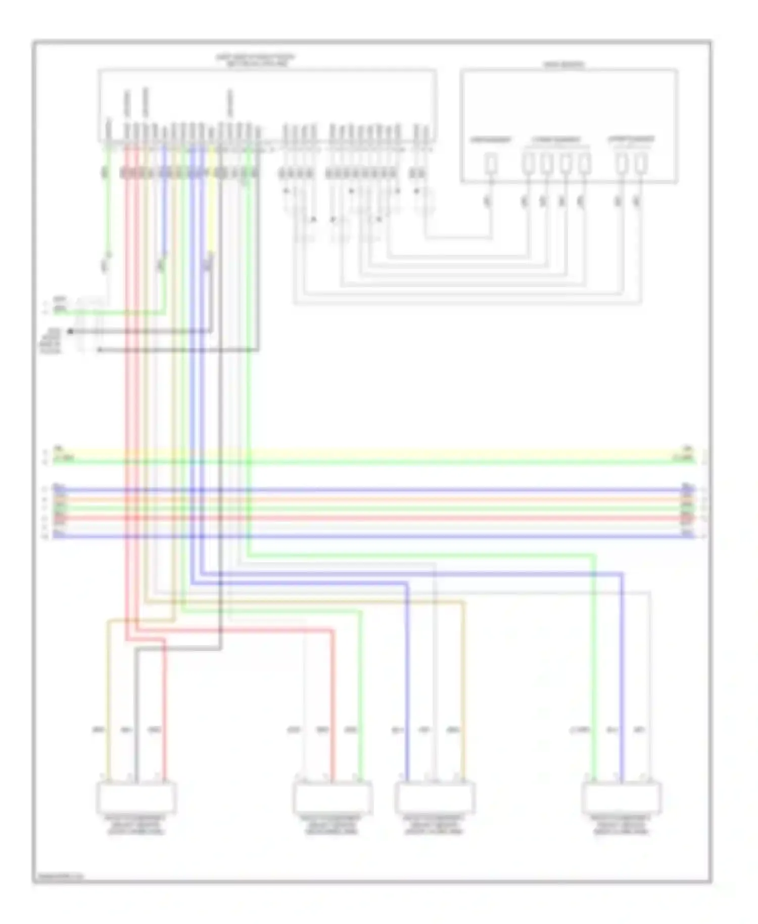 Civic Honda VIII (2005-2009): Supplemental restraints circuit, hybrid (3 of 4)