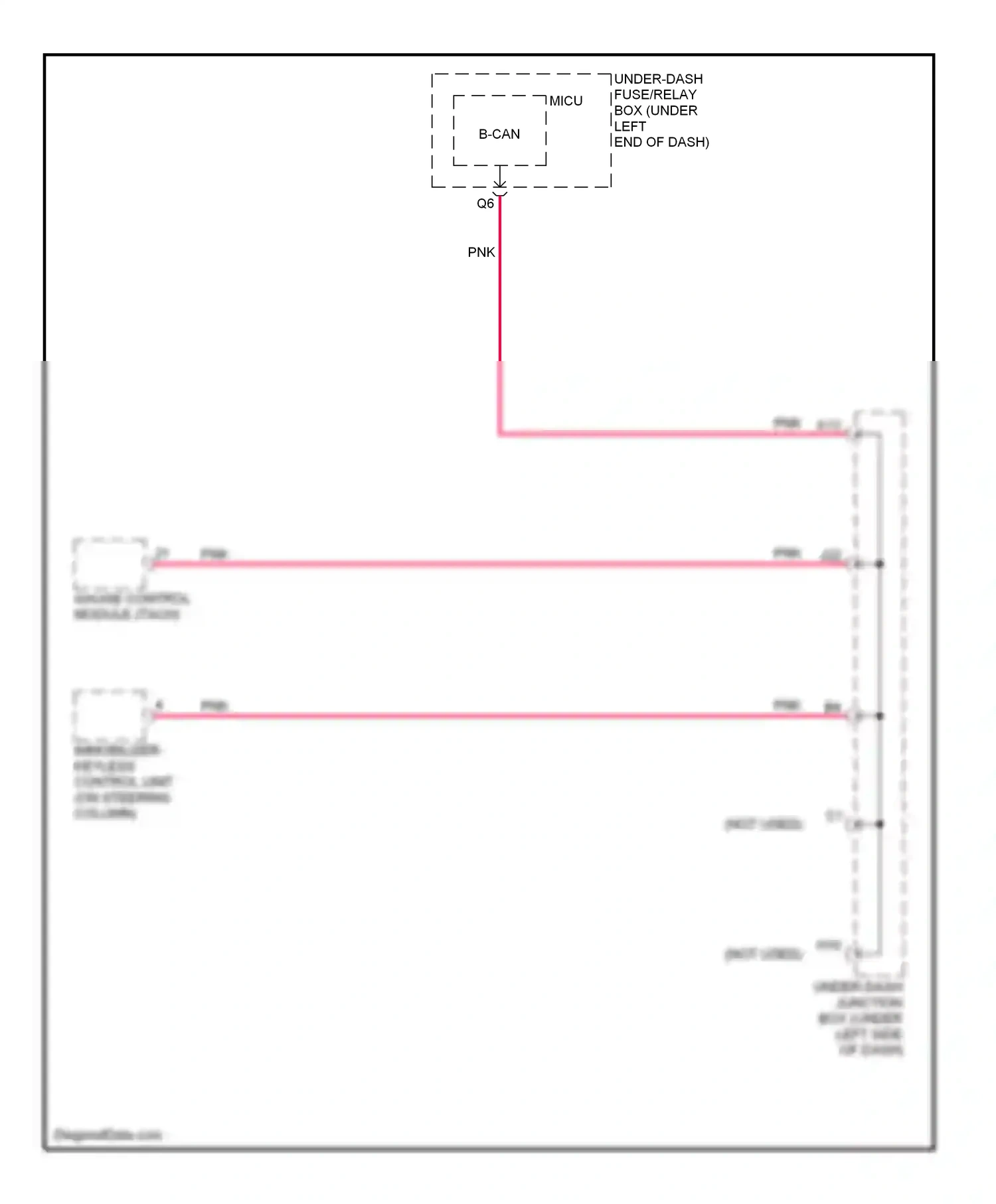 Wiring diagram b-can for Honda Civic VIII (2005-2009) (2 of 7)