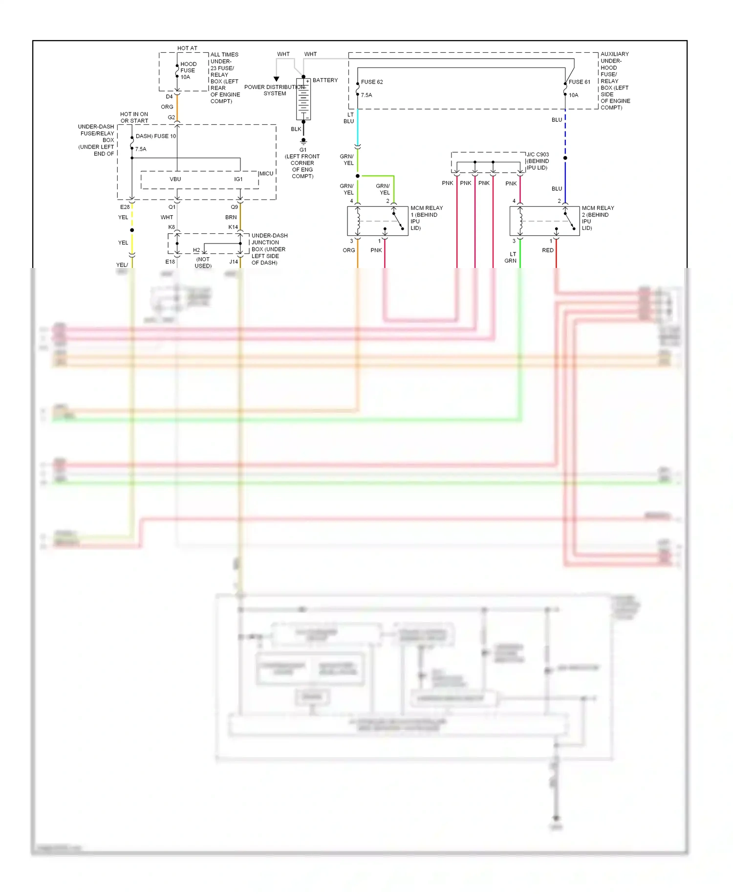 Wiring diagram blk for Honda Civic VIII (2005-2009) (39 of 153)