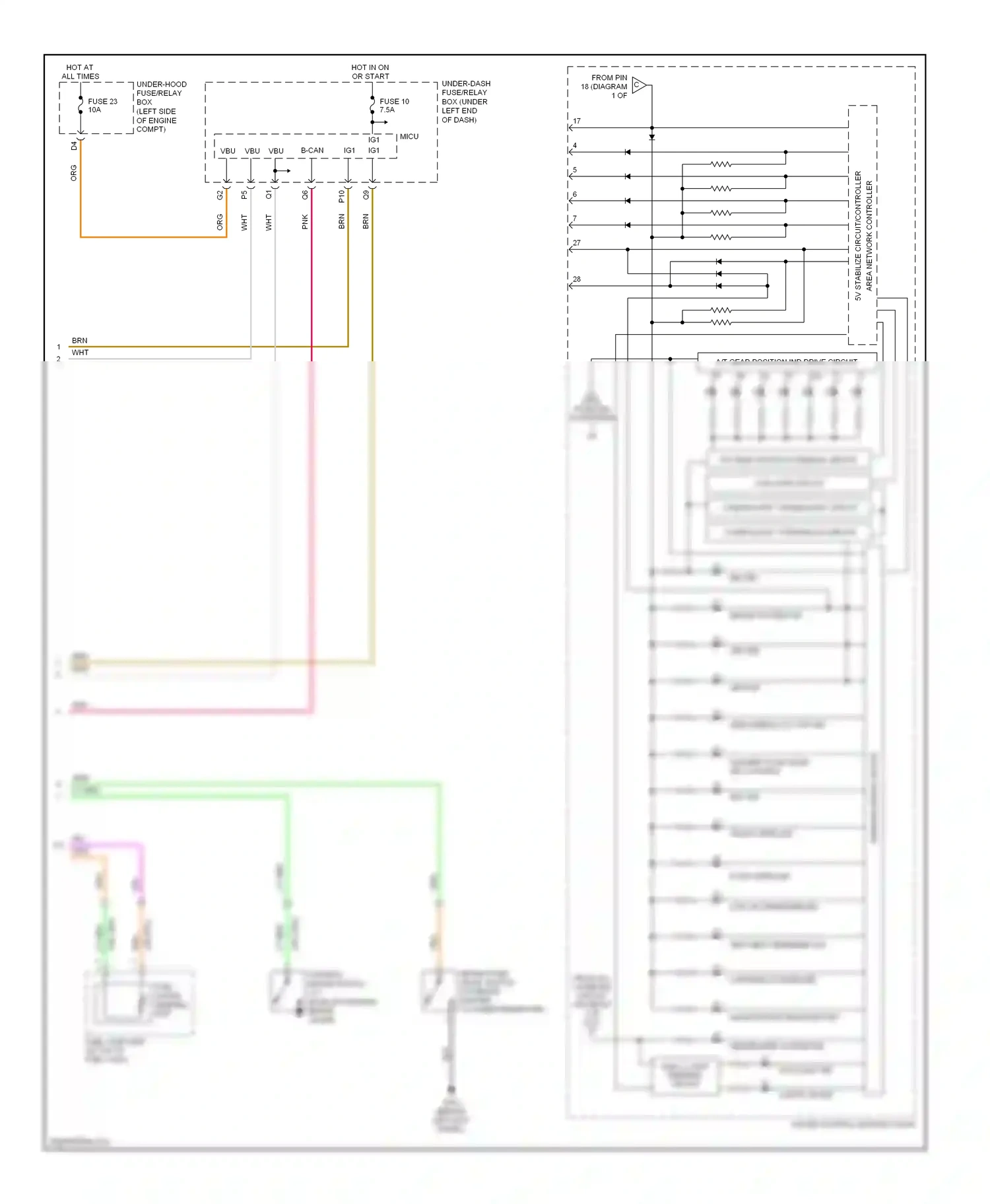 Wiring diagram blk for Honda Civic VIII (2005-2009) (69 of 153)