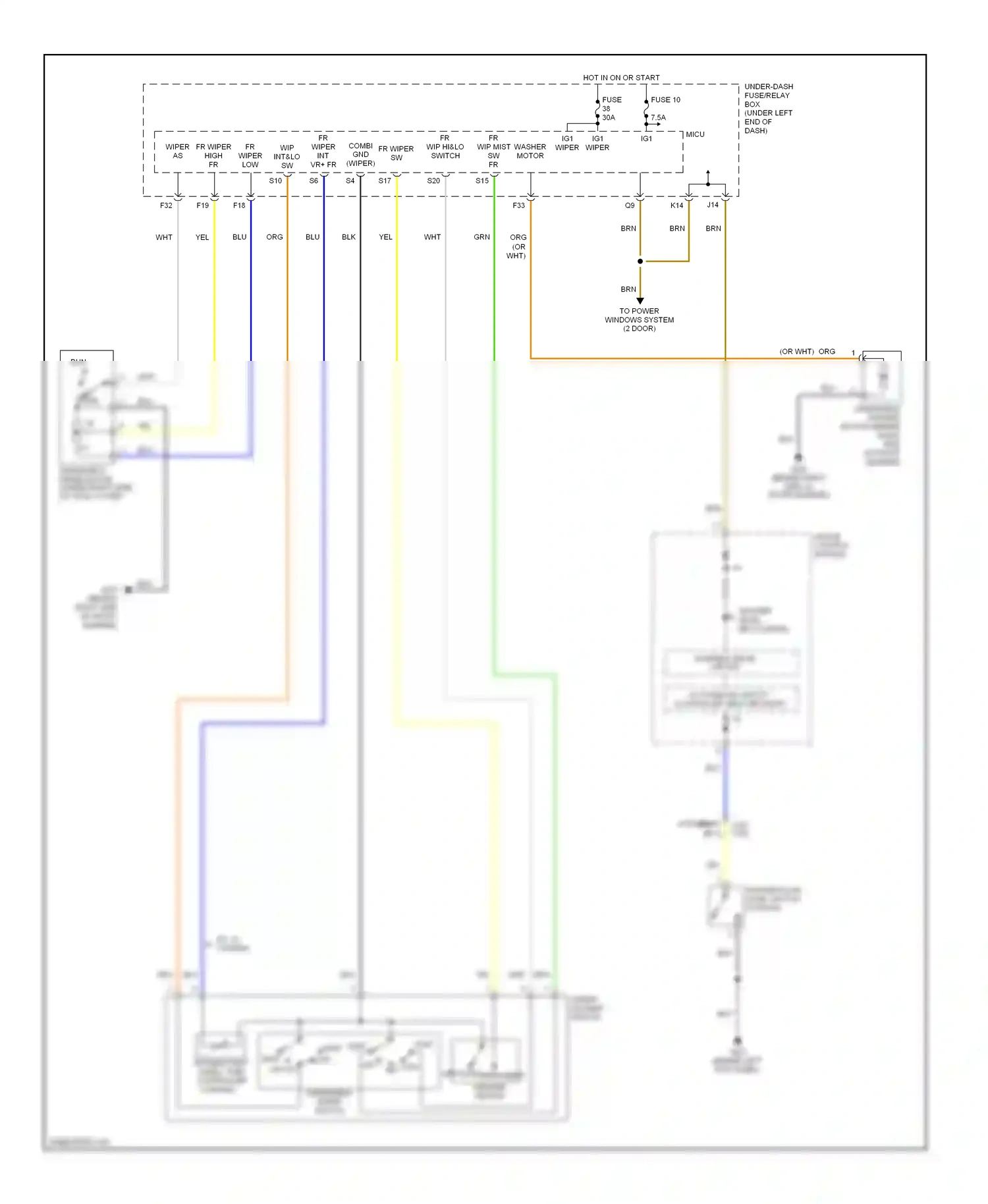 Wiring diagram blu for Honda Civic VIII (2005-2009) (121 of 122)