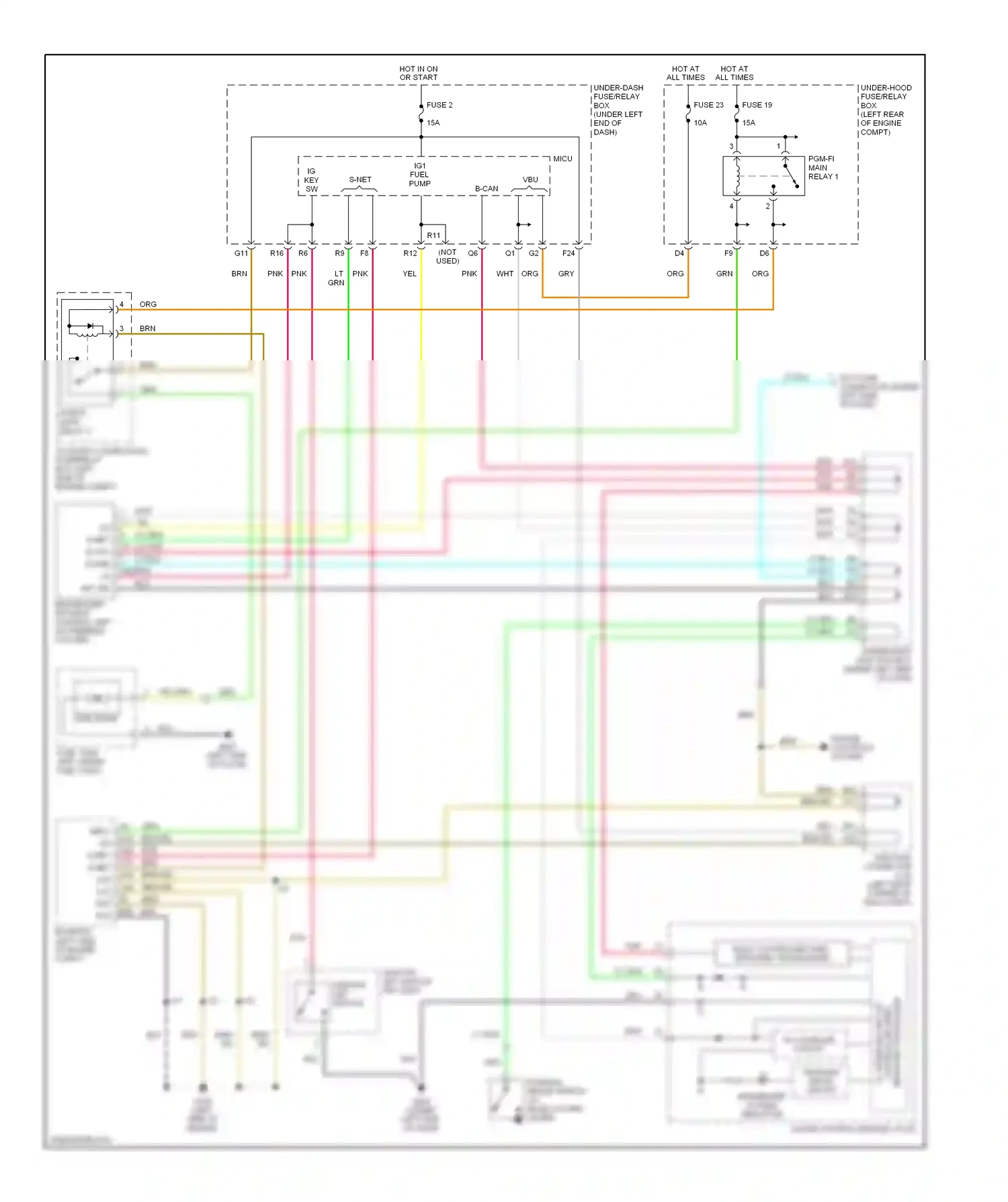 Wiring diagram lt blu for Honda Civic VIII (2005-2009) (20 of 80)