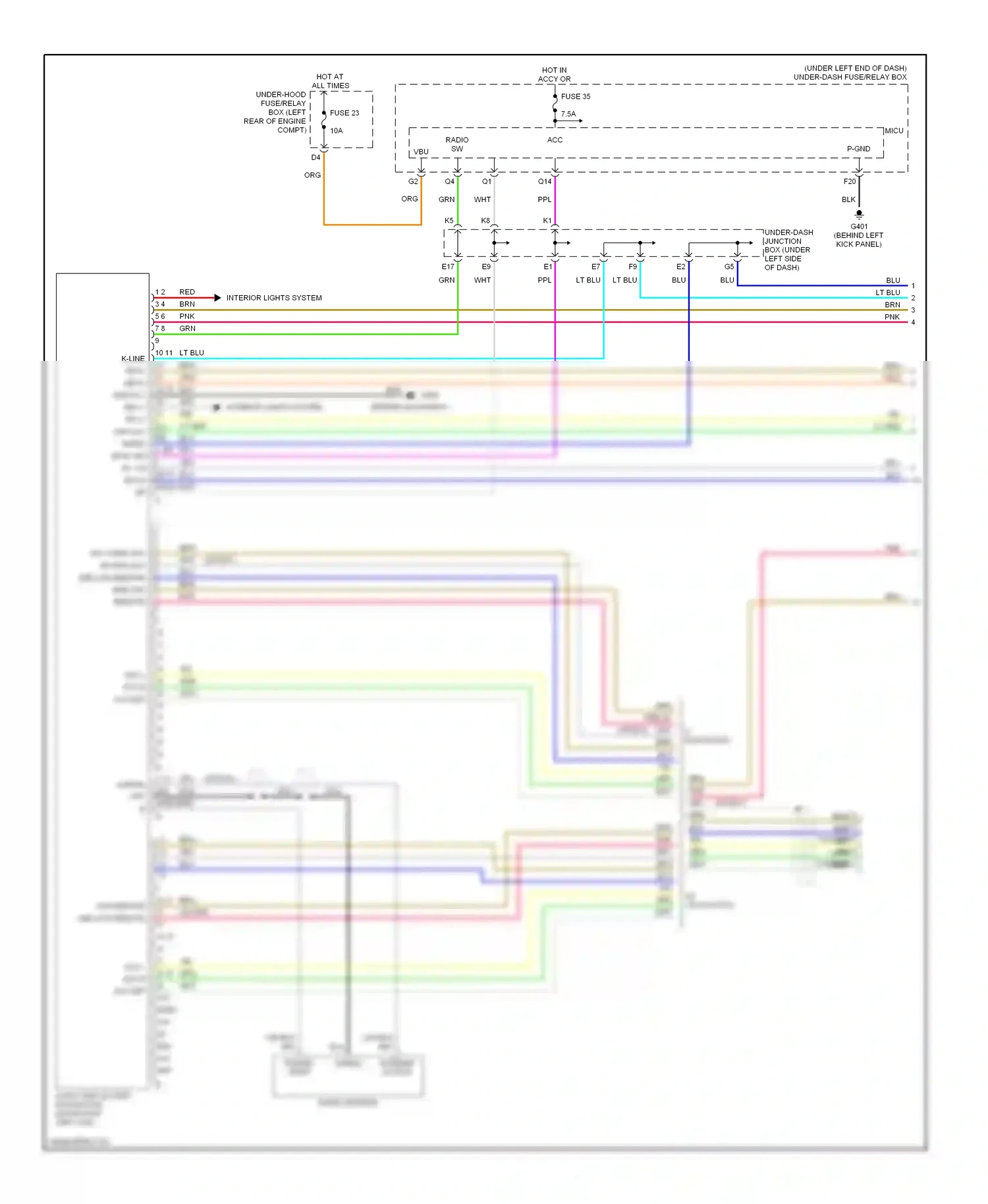 Wiring diagram lt blu for Honda Civic VIII (2005-2009) (62 of 80)