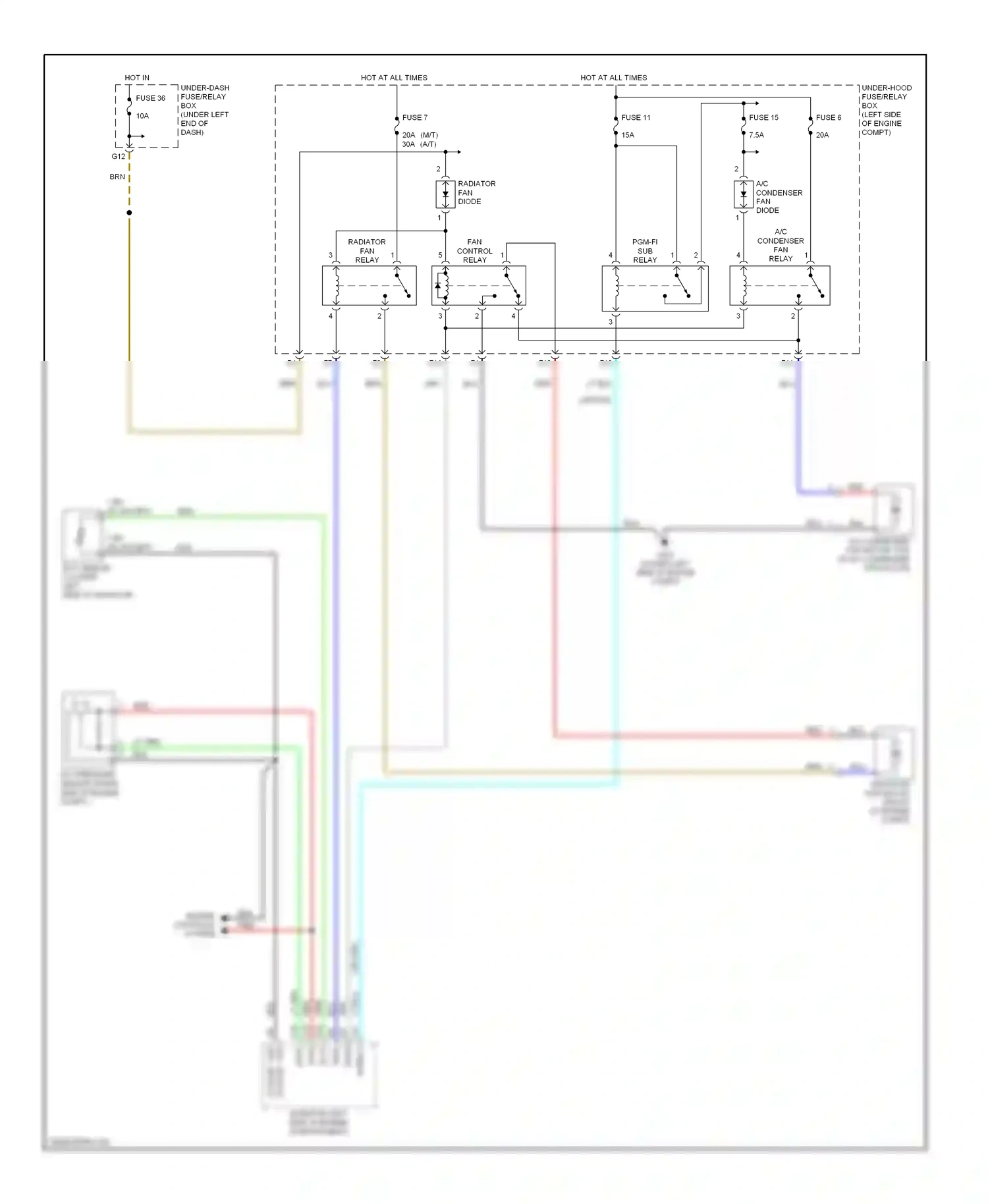 Wiring diagram lt blu for Honda Civic VIII (2005-2009) (15 of 80)