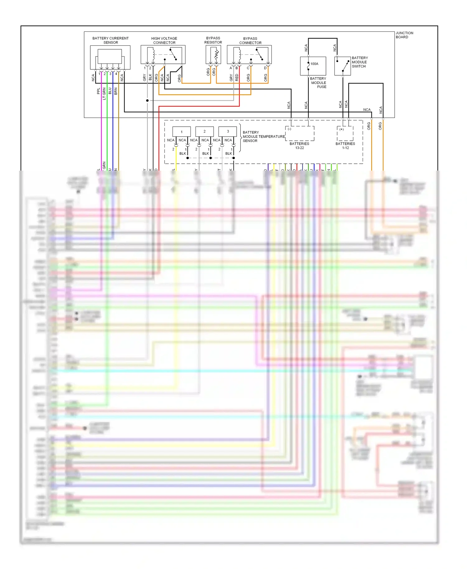 Wiring diagram red for Honda Civic VIII (2005-2009) (28 of 122)