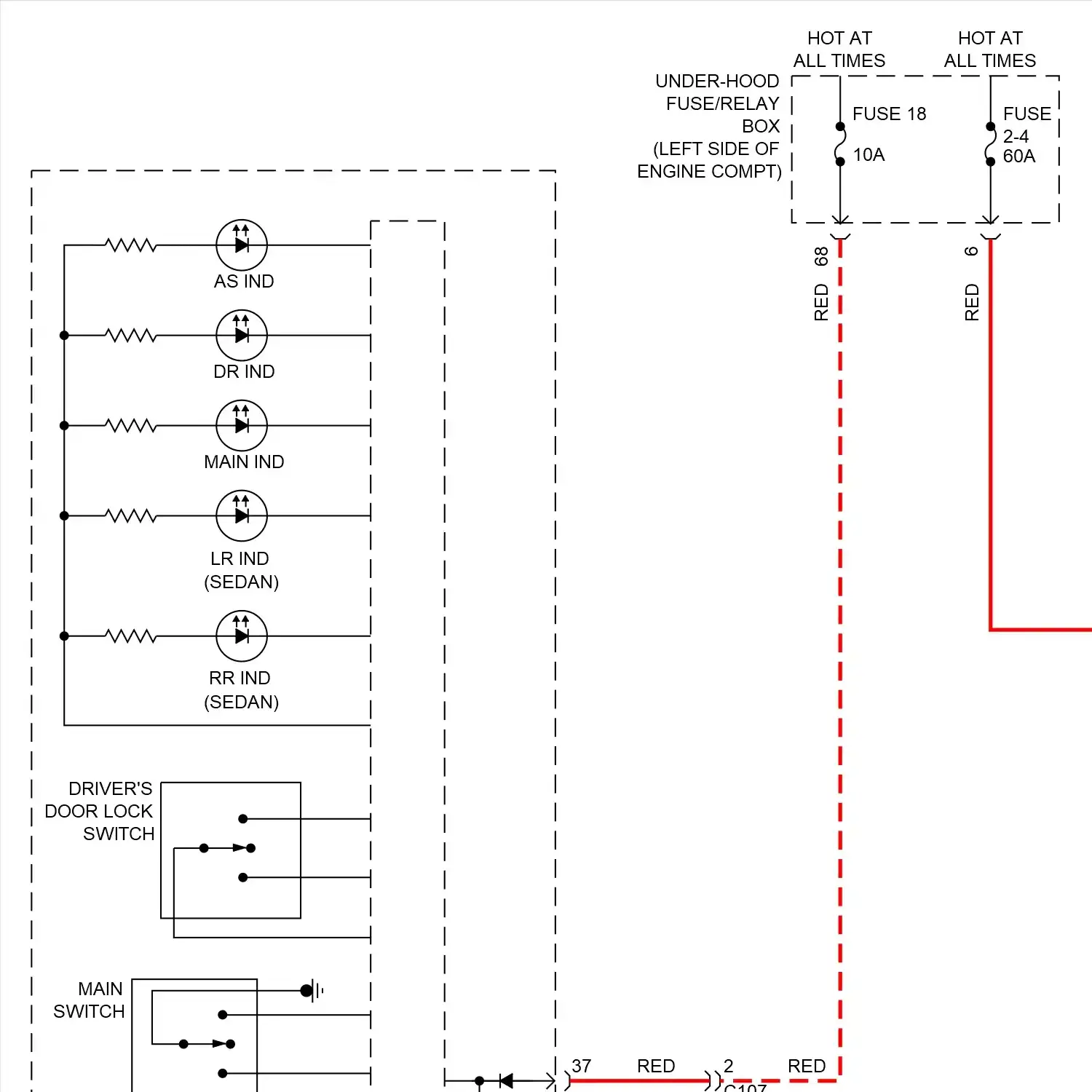 demo - Power windows circuit (1 of 2) Power windows circuit (1 of 2)