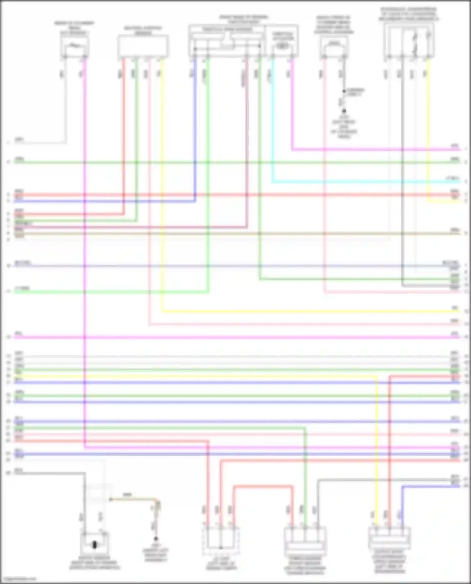 Wiring diagram blk for Honda Civic X (2015-2021) (249 of 251)