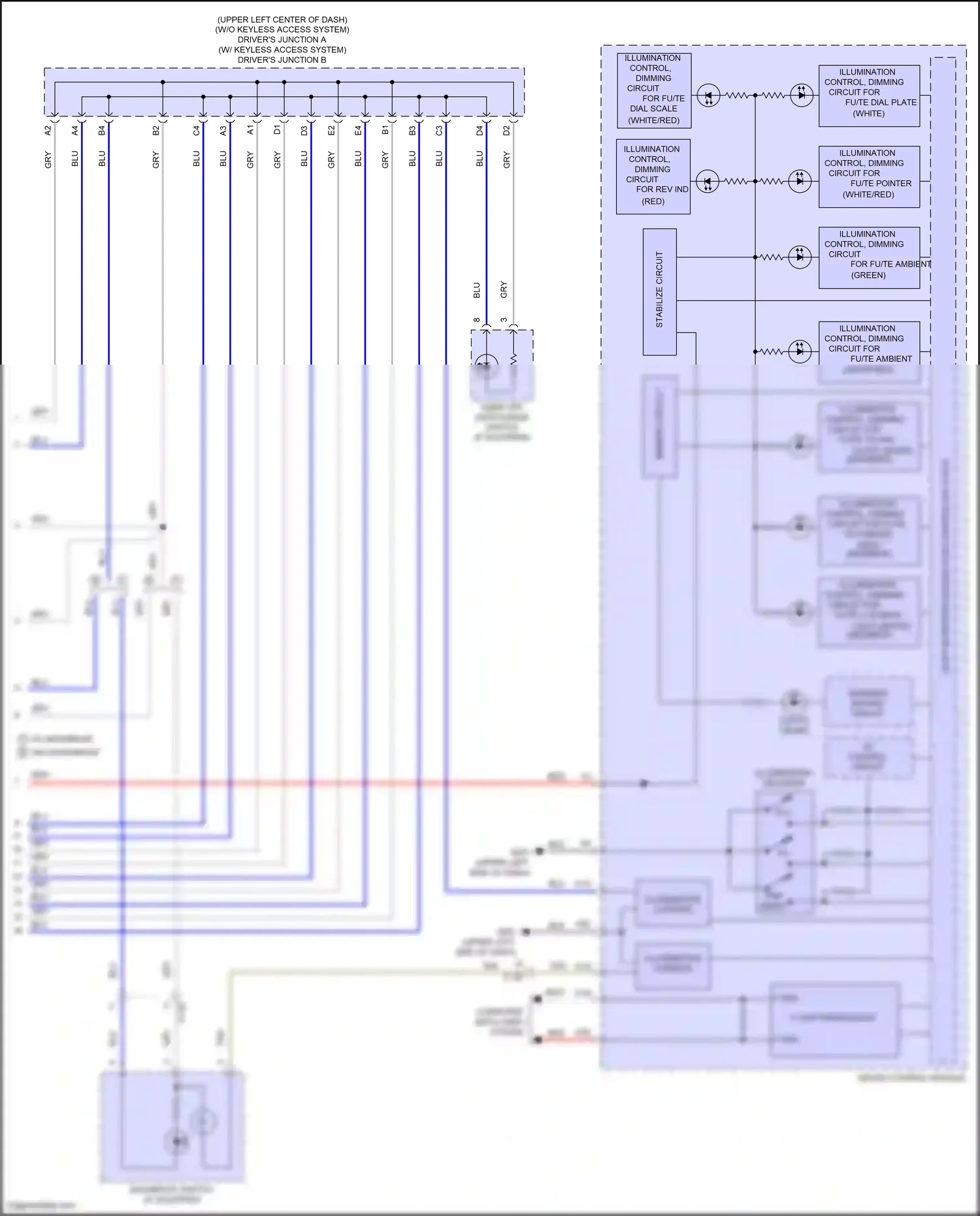Wiring diagram blu for Honda Civic X (2015-2021) (175 of 242)