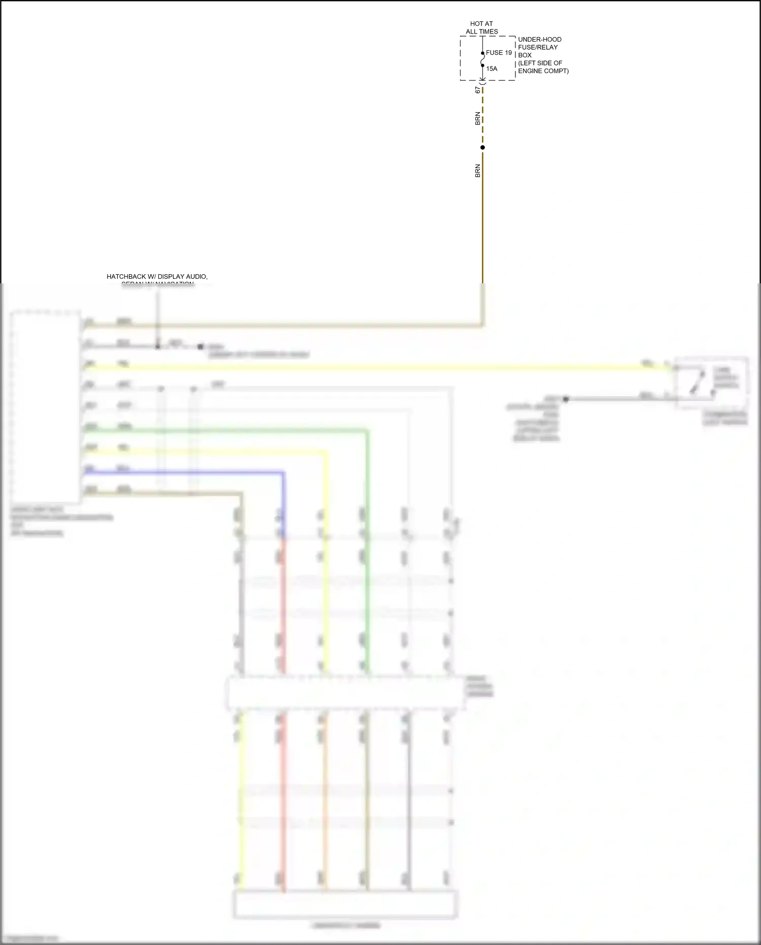 Wiring diagram blu for Honda Civic X (2015-2021) (121 of 242)