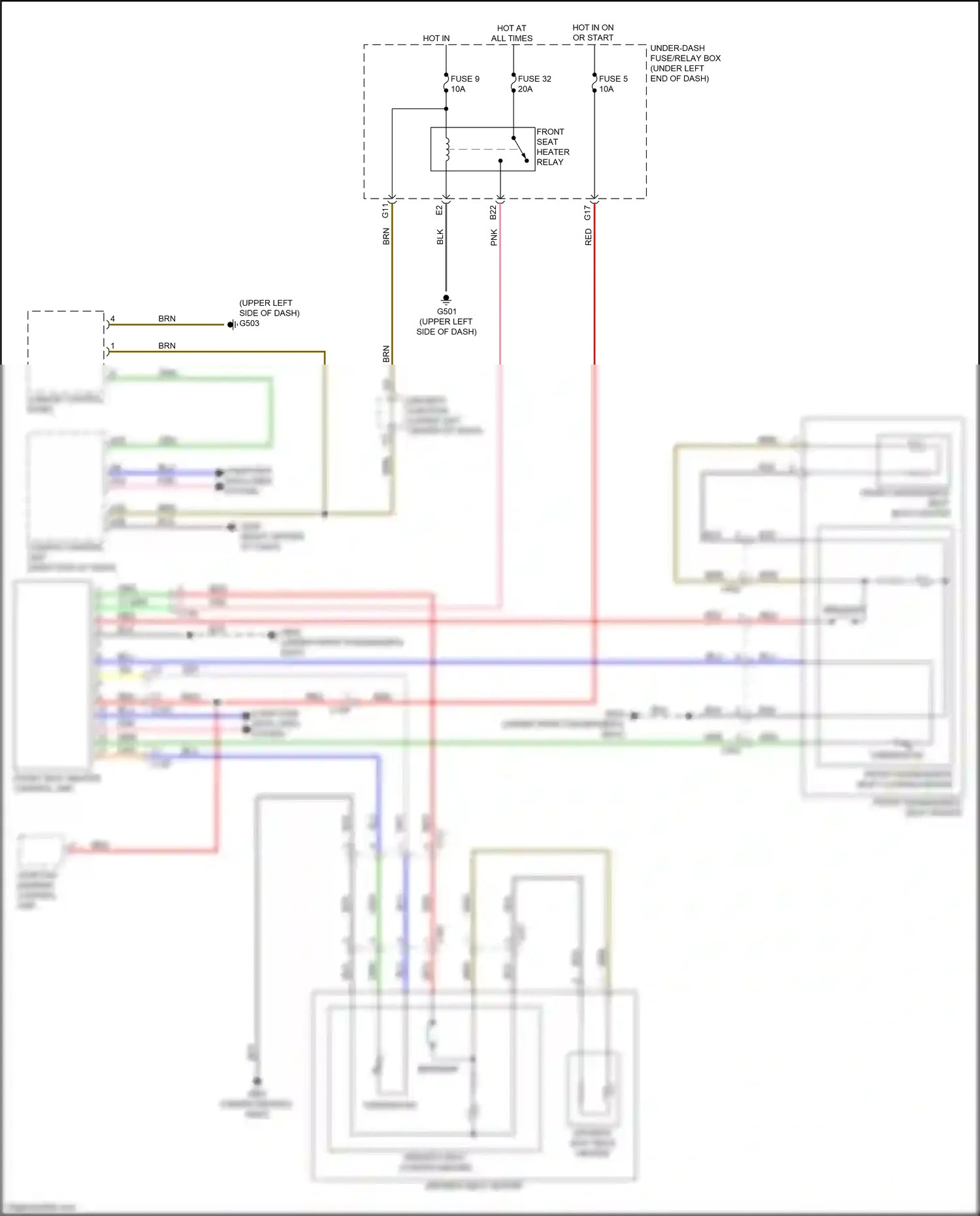 Wiring diagram blu for Honda Civic X (2015-2021) (32 of 242)