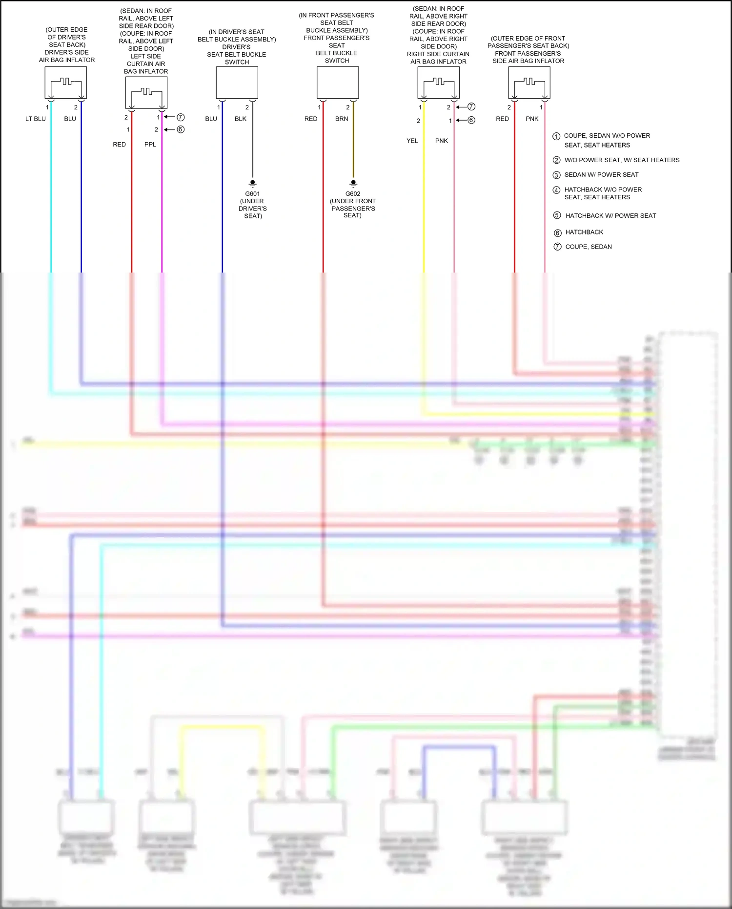 Wiring diagram blu for Honda Civic X (2015-2021) (140 of 242)