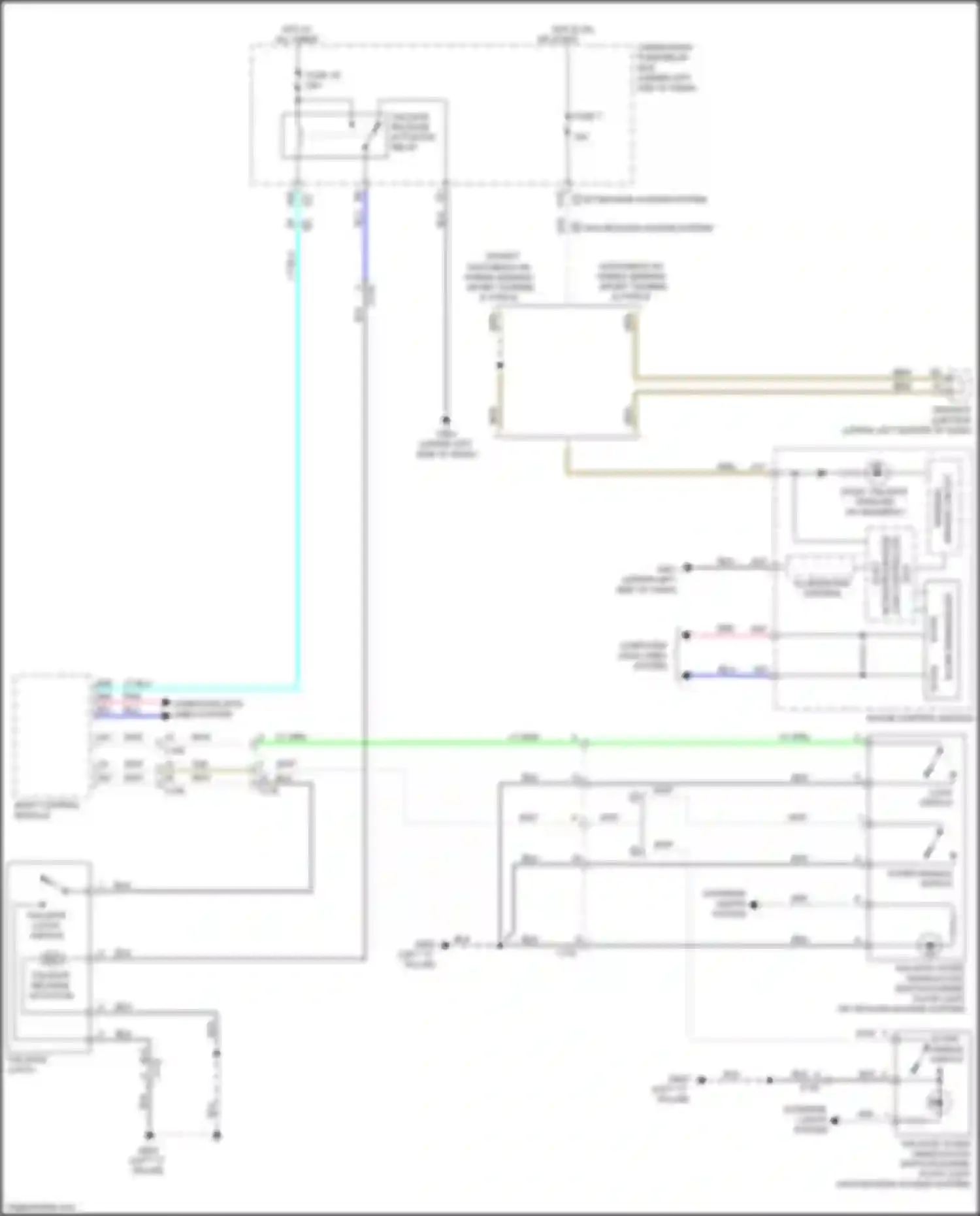 Wiring diagram body control module for Honda Civic X (2015-2021) (9 of 80)