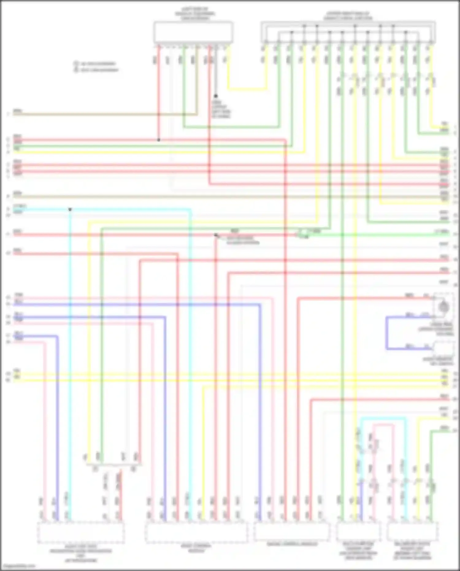 Wiring diagram body control module for Honda Civic X (2015-2021) (53 of 80)