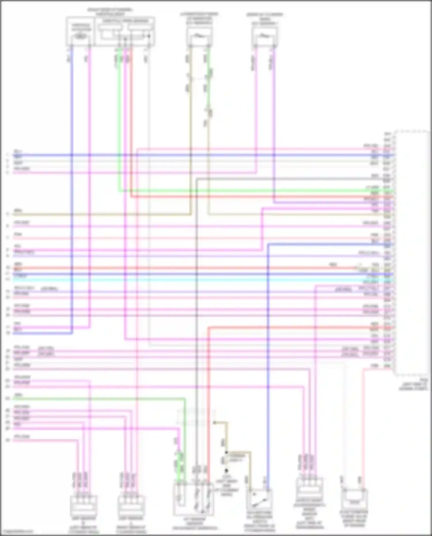 Wiring diagram cmp sensor b for Honda Civic X (2015-2021) (4 of 5)