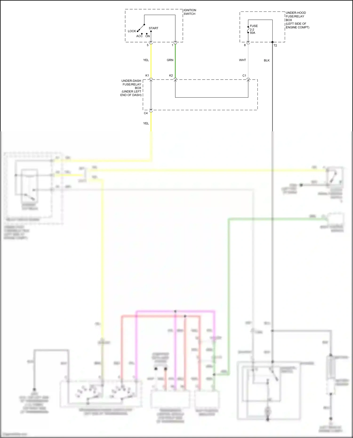 Wiring diagram computer data lines system for Honda Civic X (2015-2021) (69 of 140)