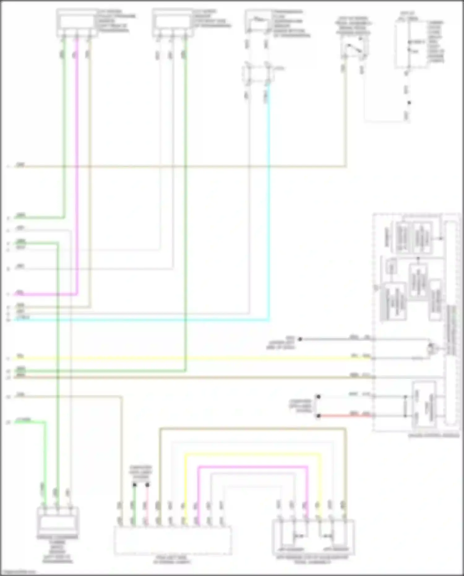 Wiring diagram f-can l for Honda Civic X (2015-2021) (12 of 21)