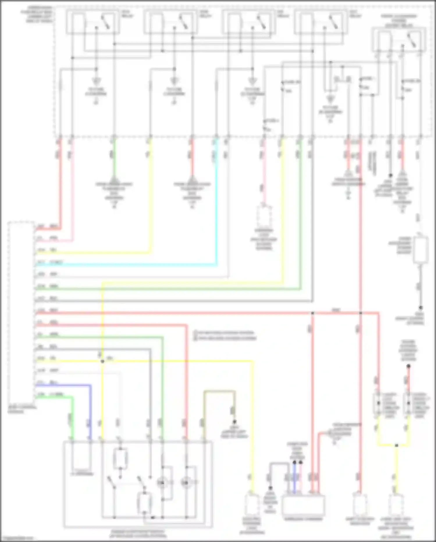 Wiring diagram grn for Honda Civic X (2015-2021) (80 of 218)