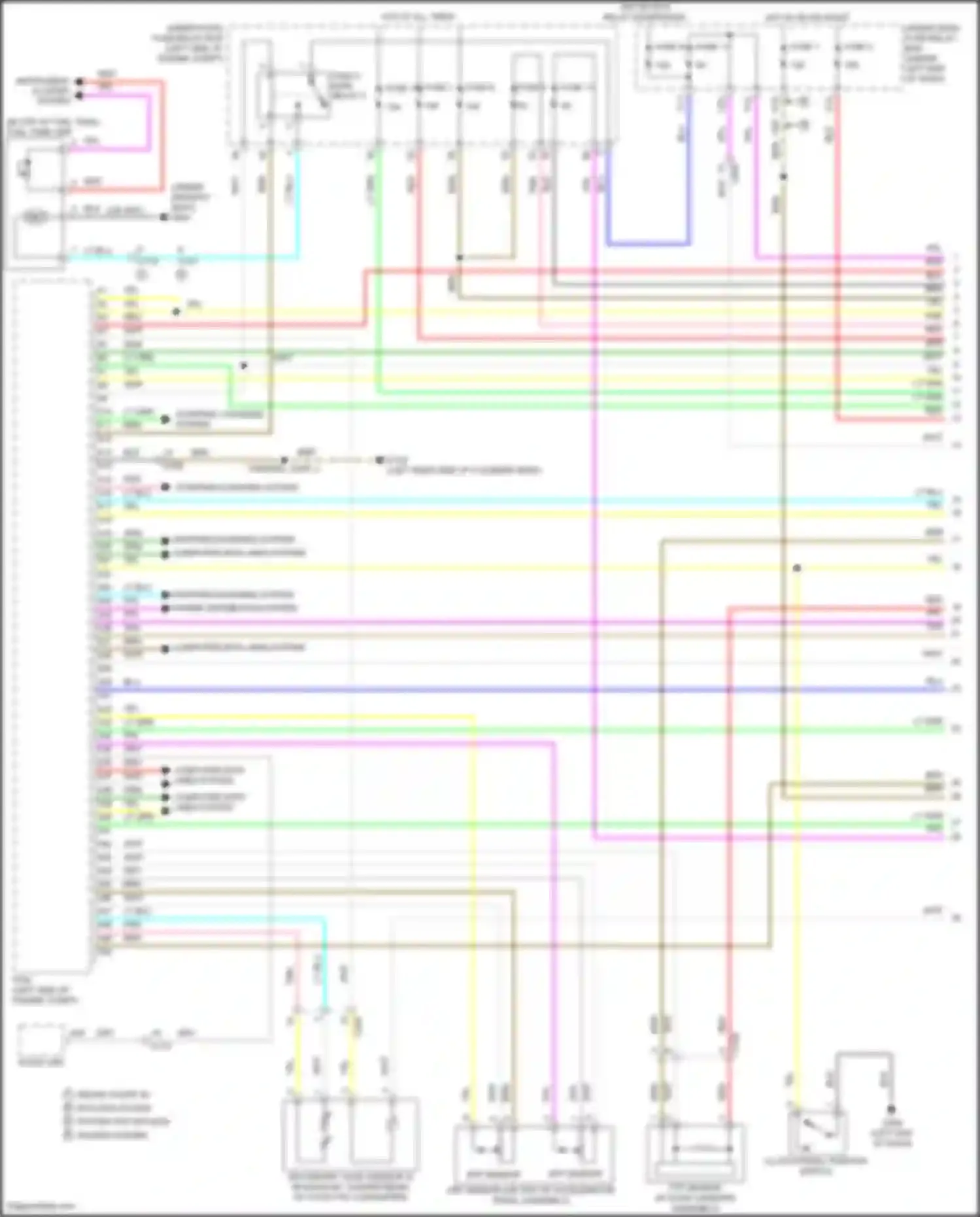 Wiring diagram hot in on or start for Honda Civic X (2015-2021) (47 of 51)