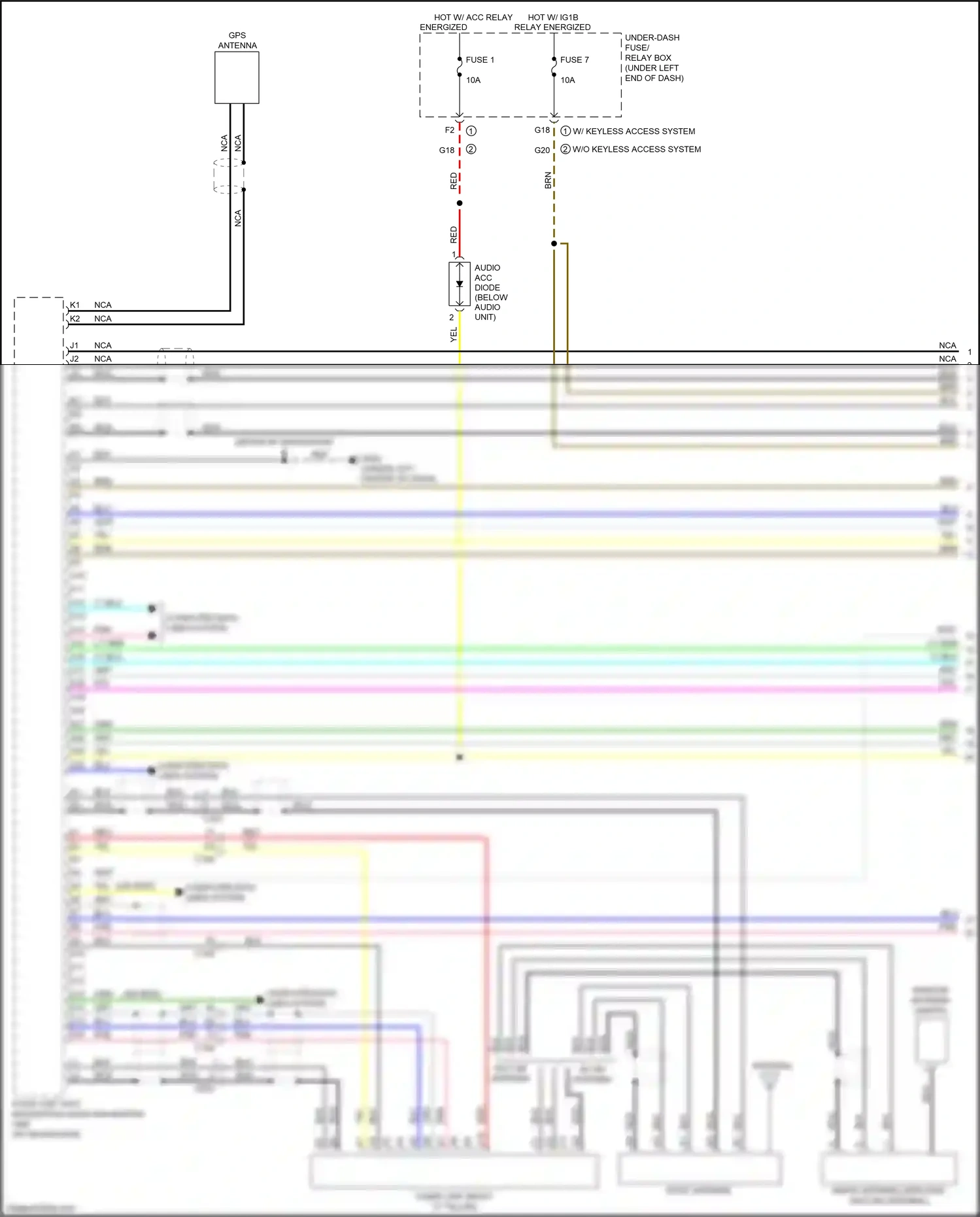Wiring diagram nca for Honda Civic X (2015-2021) (15 of 57)