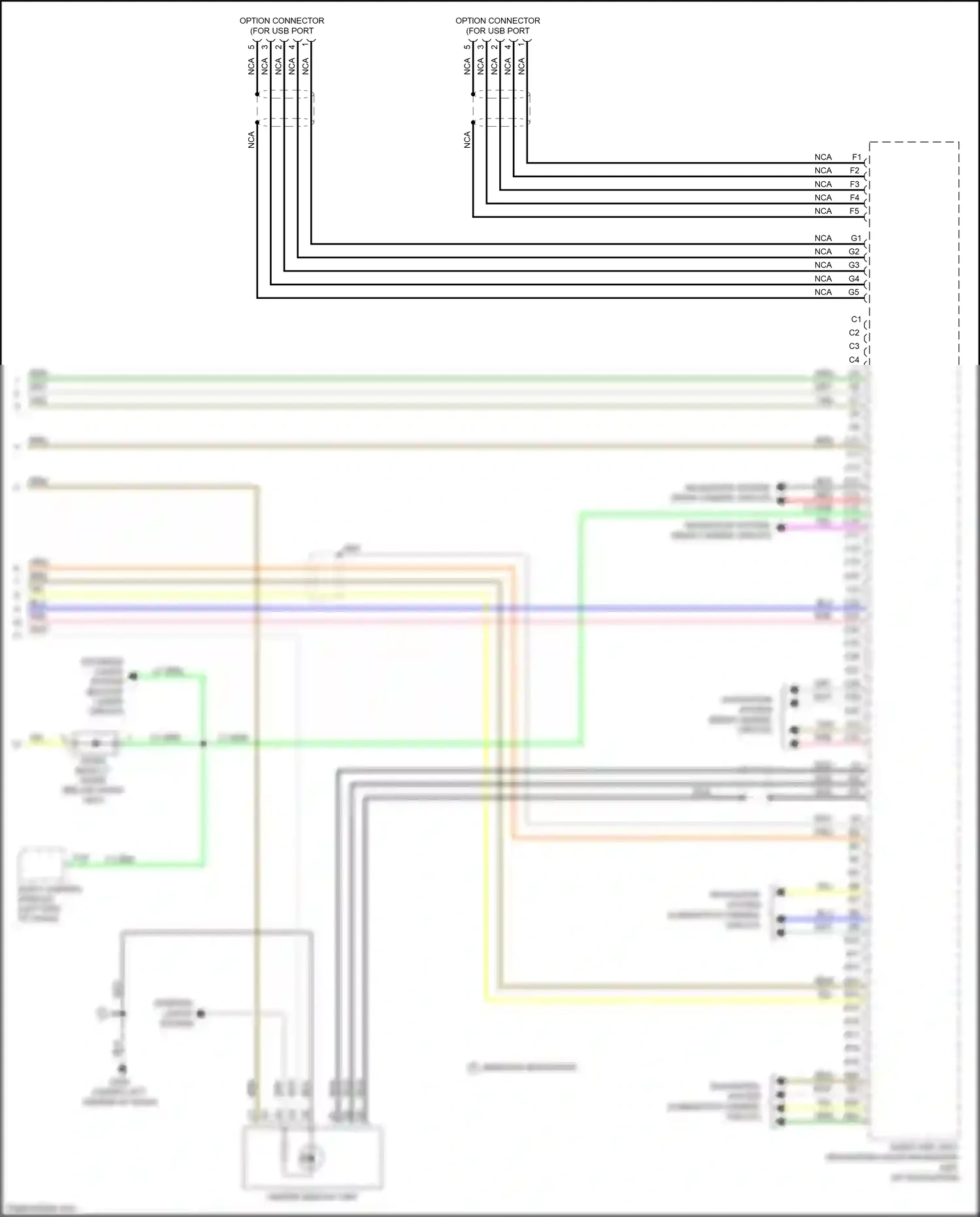 Wiring diagram nca for Honda Civic X (2015-2021) (11 of 57)