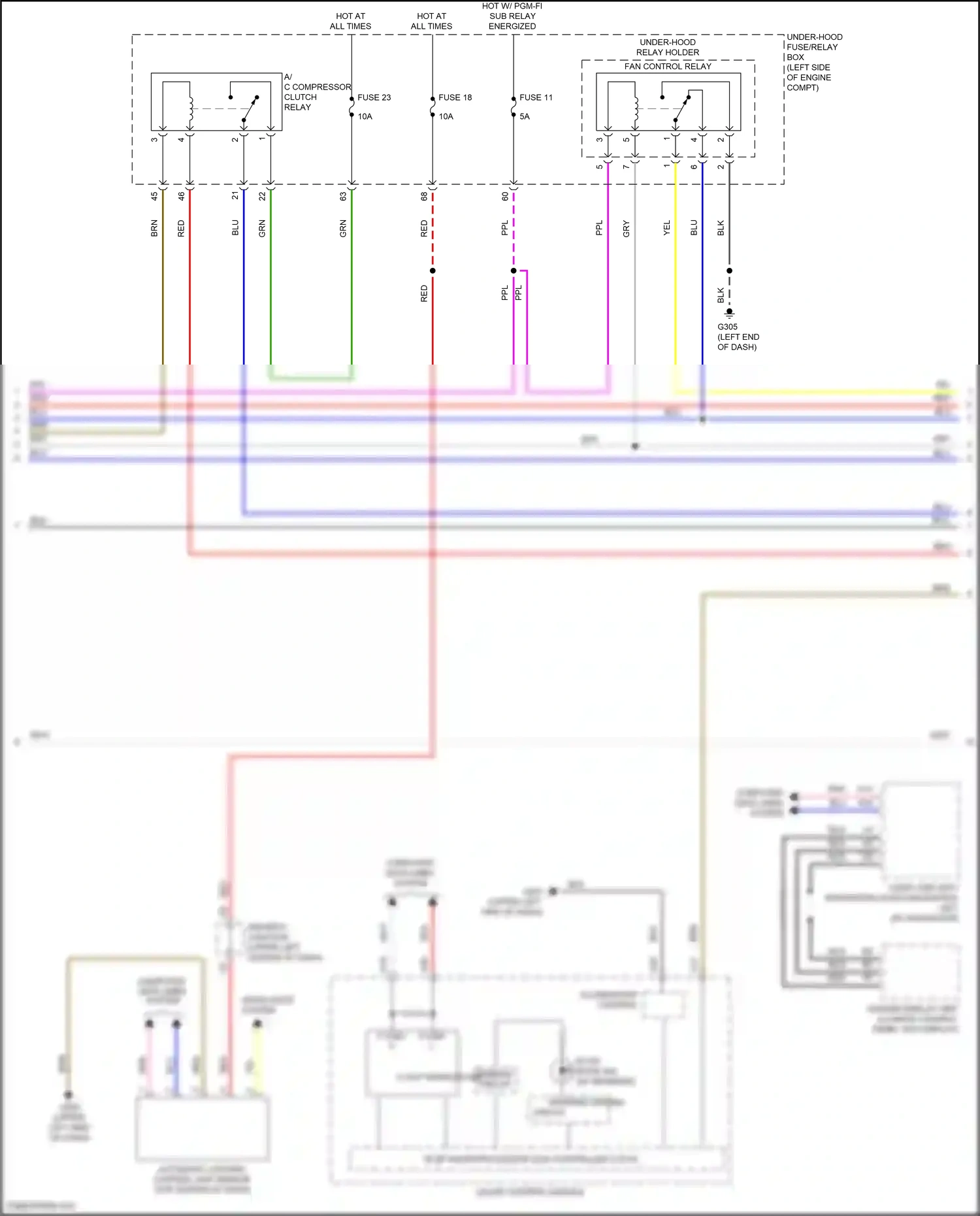 Wiring diagram nca for Honda Civic X (2015-2021) (51 of 57)