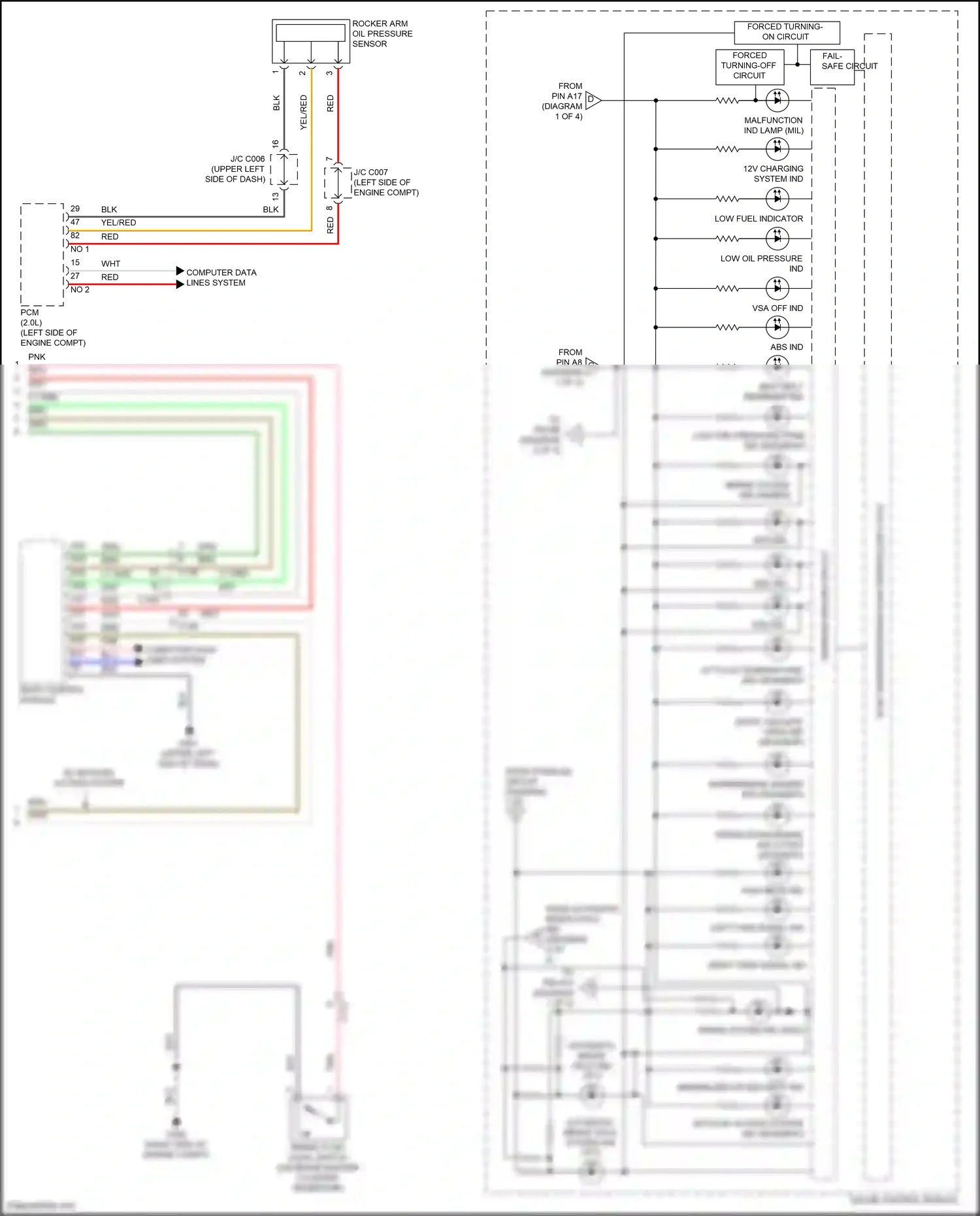 Honda Civic X (2015-2021) no. 2 wiring diagram  (6 of 16)