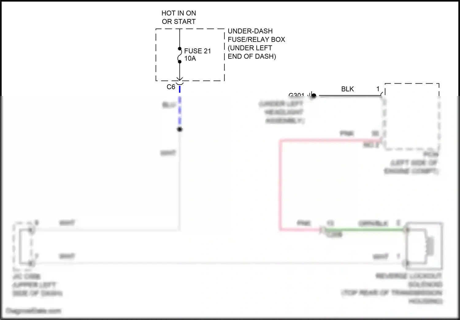 Honda Civic X (2015-2021) no. 2 wiring diagram  (9 of 16)