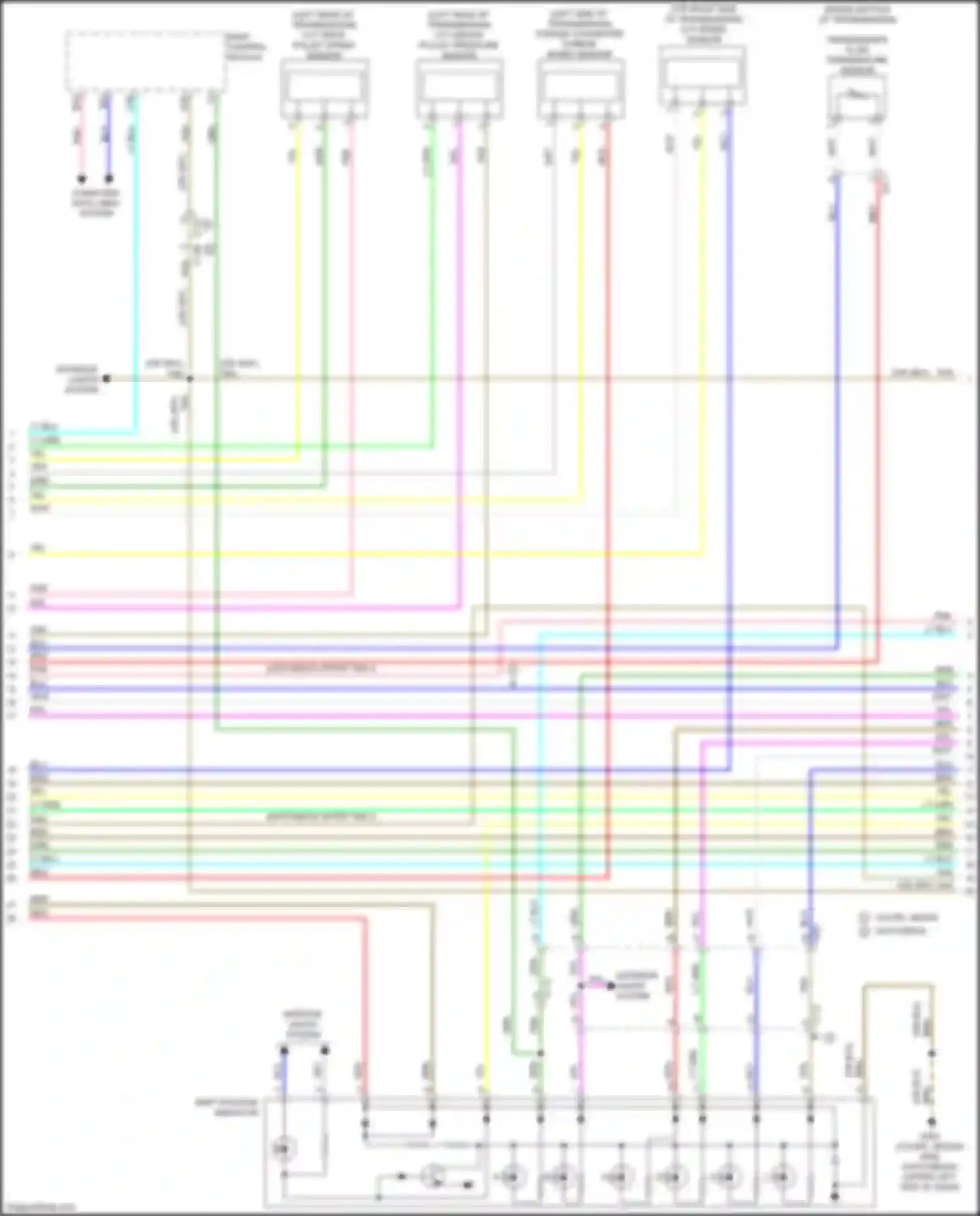 Wiring diagram shift position indicator for Honda Civic X (2015-2021) (21 of 28)