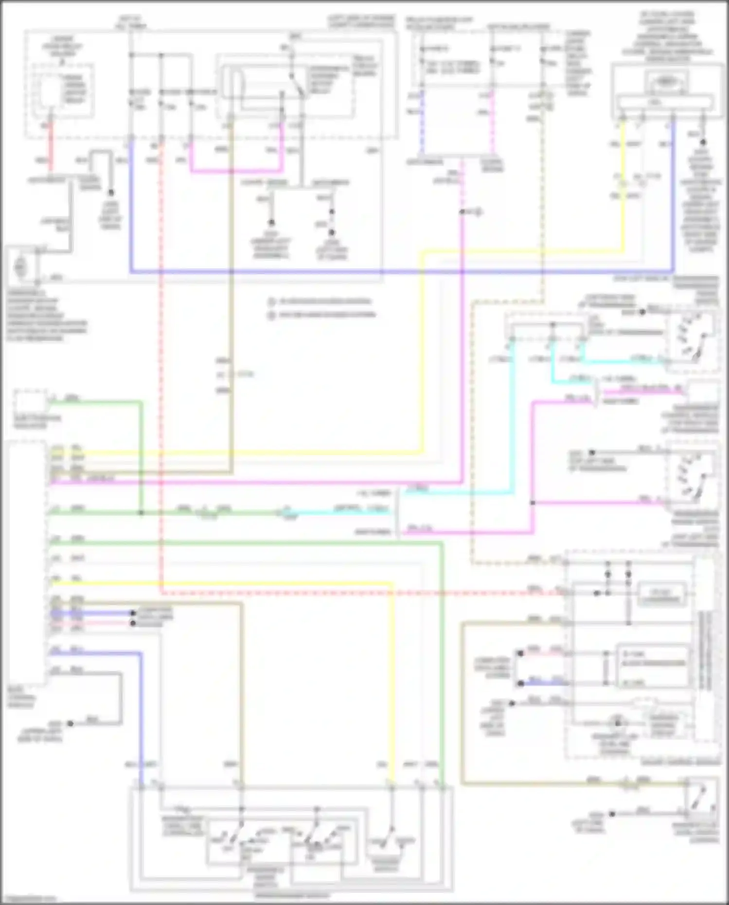 Wiring diagram washer fluid level ind for Honda Civic X (2015-2021) (1 of 1)