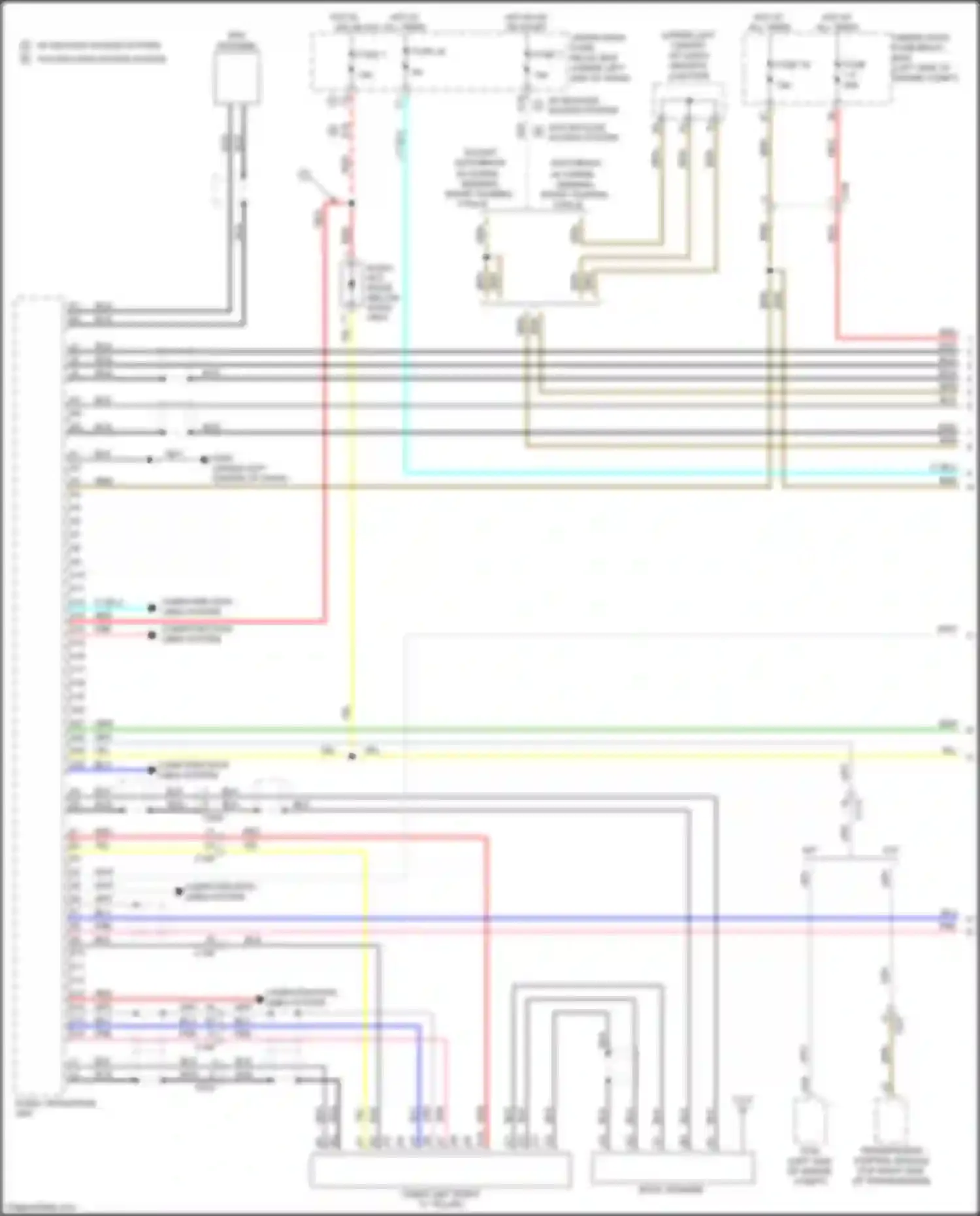 Wiring diagram w/o keyless access system for Honda Civic X (2015-2021) (26 of 46)