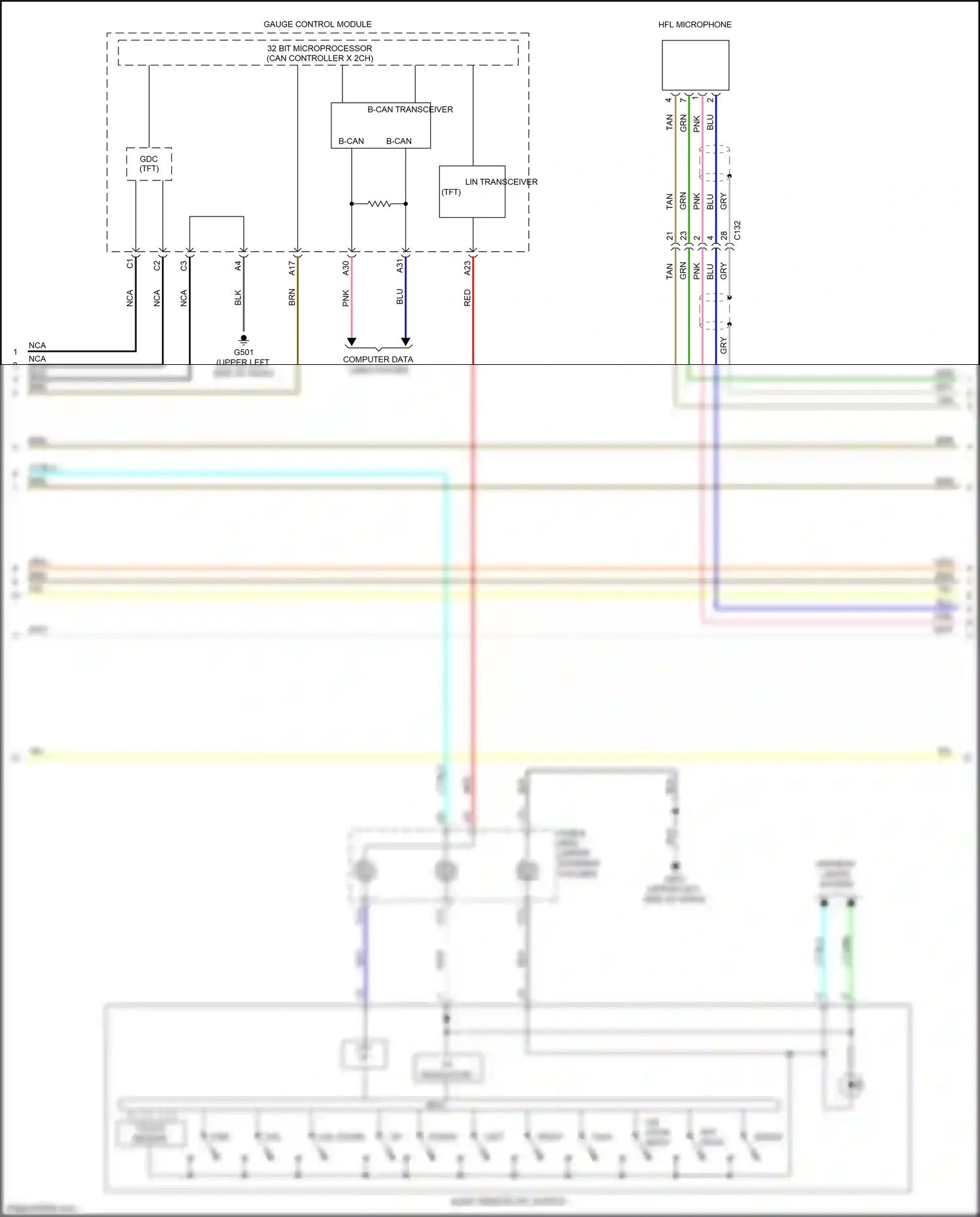 Wiring diagram yel for Honda Civic X (2015-2021) (94 of 201)