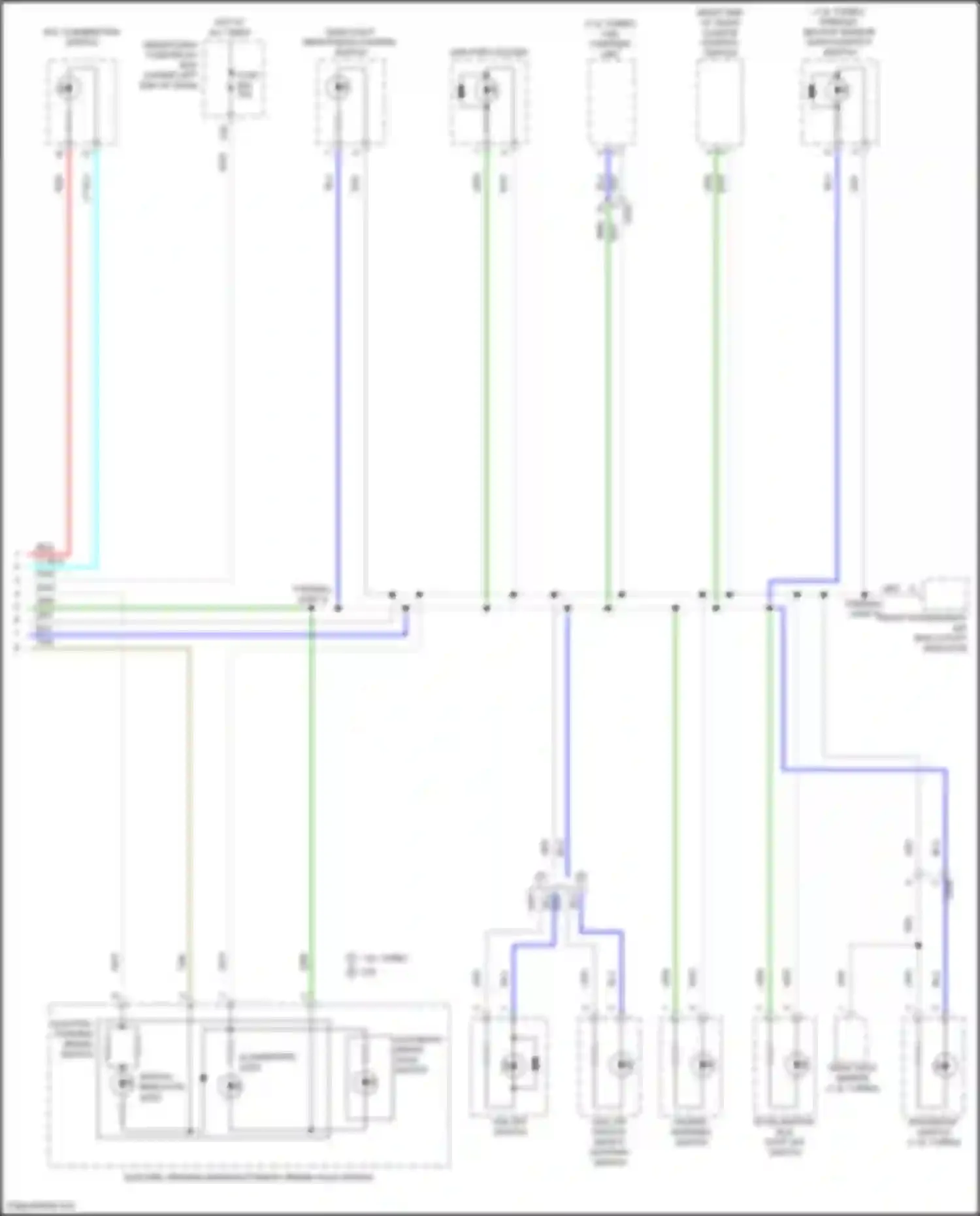 Civic Honda XI (2021-2024): Instrument illumination circuit, hatchback (2 of 2)
