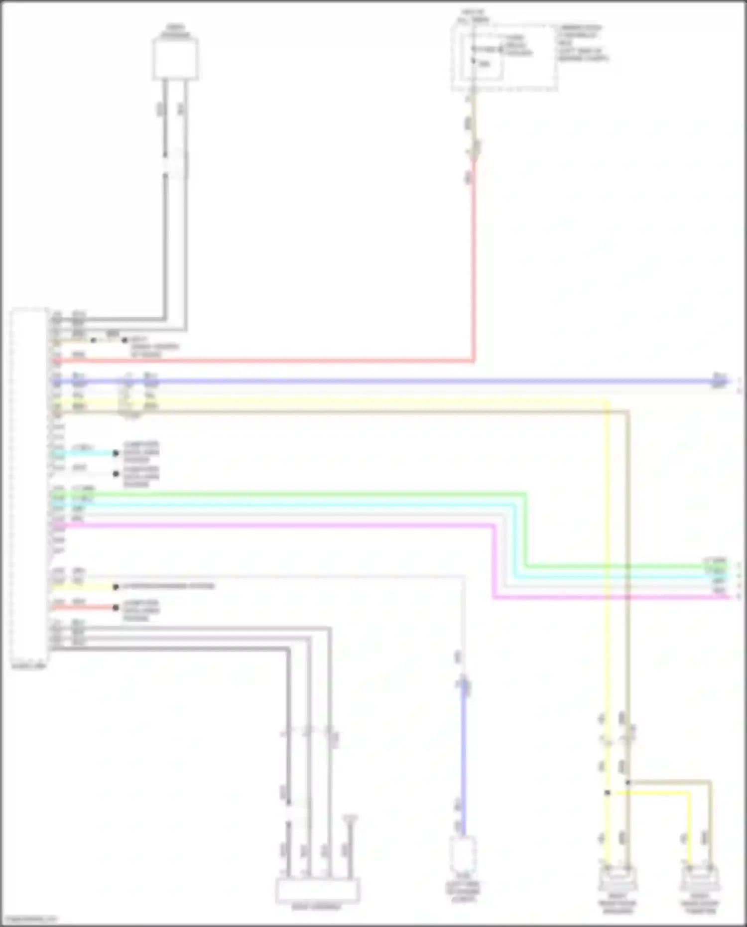 Civic Honda XI (2021-2024): Navigation circuit, w/o amplifier (1 of 3)