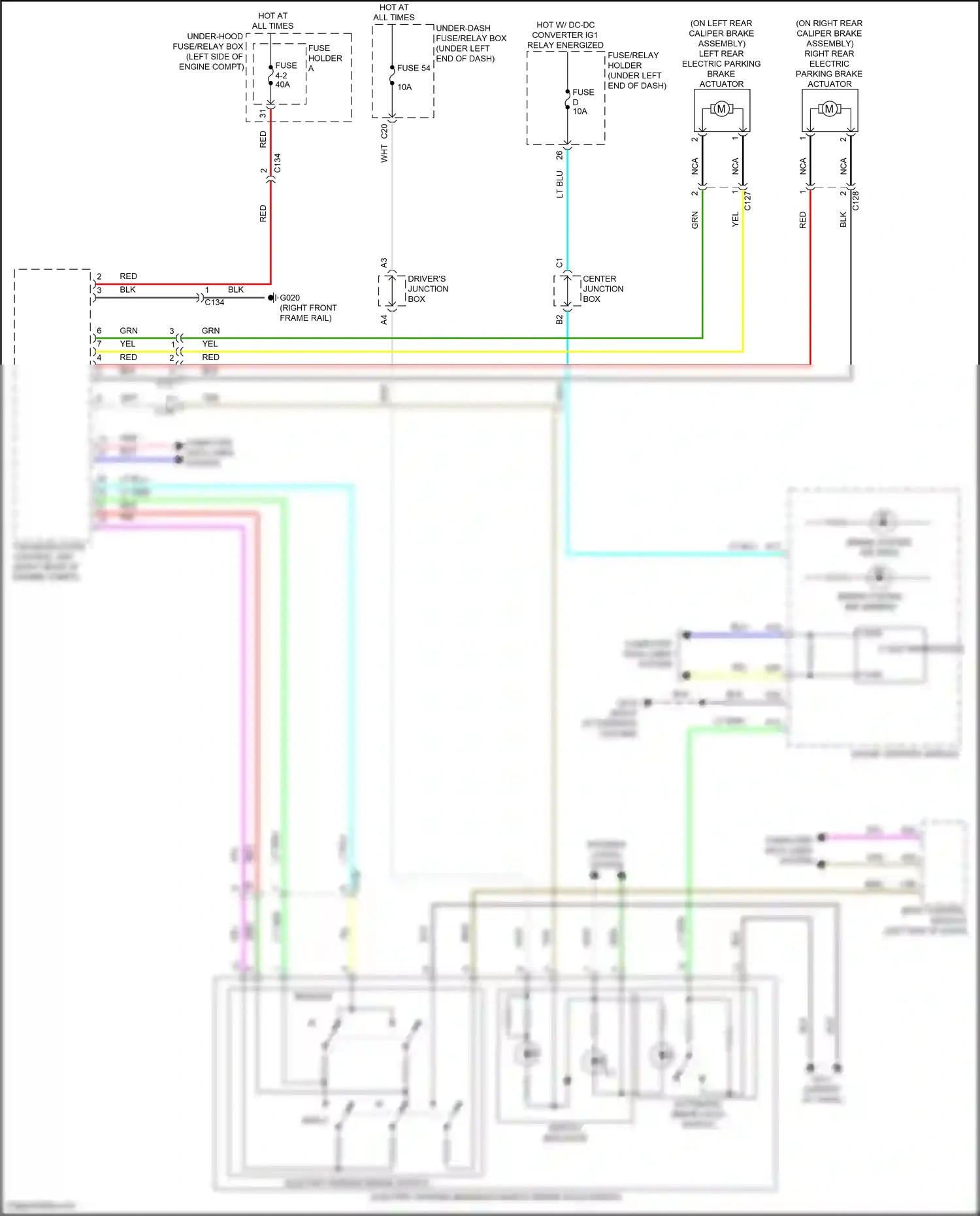 Wiring diagram body control module for Honda Civic XI (2021-2024) (4 of 41)