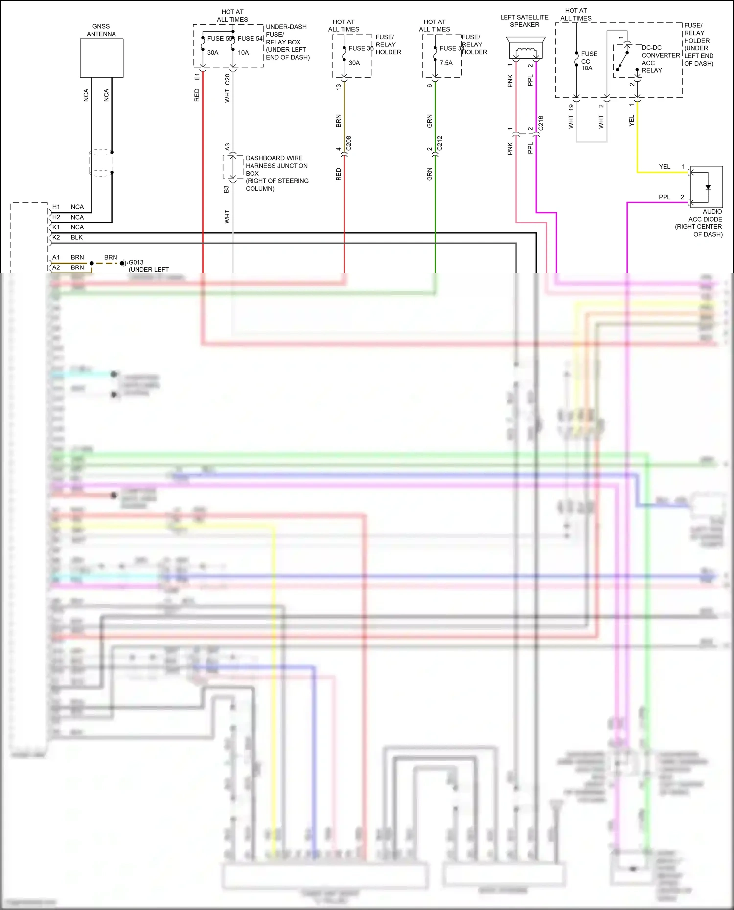 Wiring diagram computer data lines system for Honda Civic XI (2021-2024) (72 of 93)
