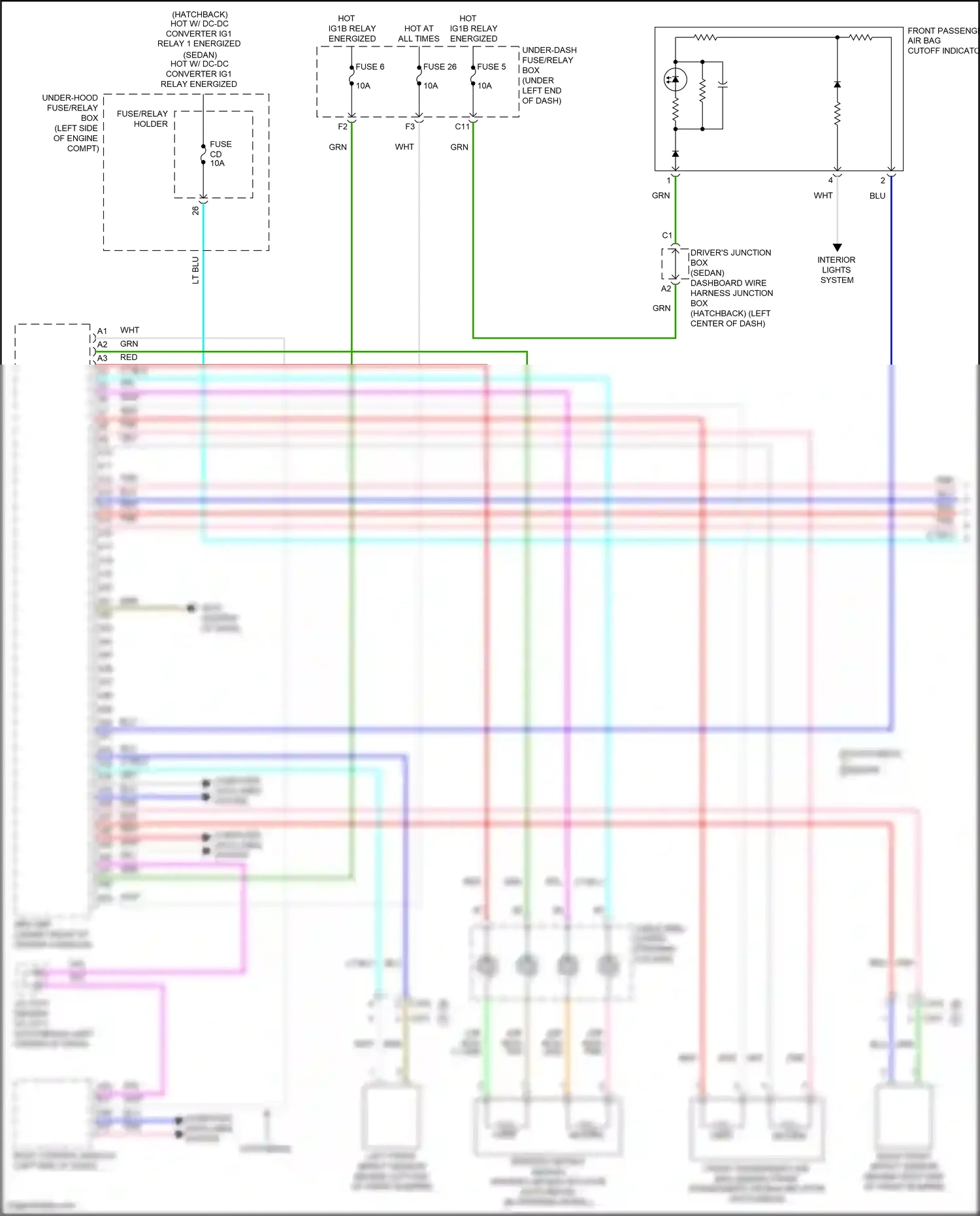 Wiring diagram computer data lines system for Honda Civic XI (2021-2024) (59 of 93)