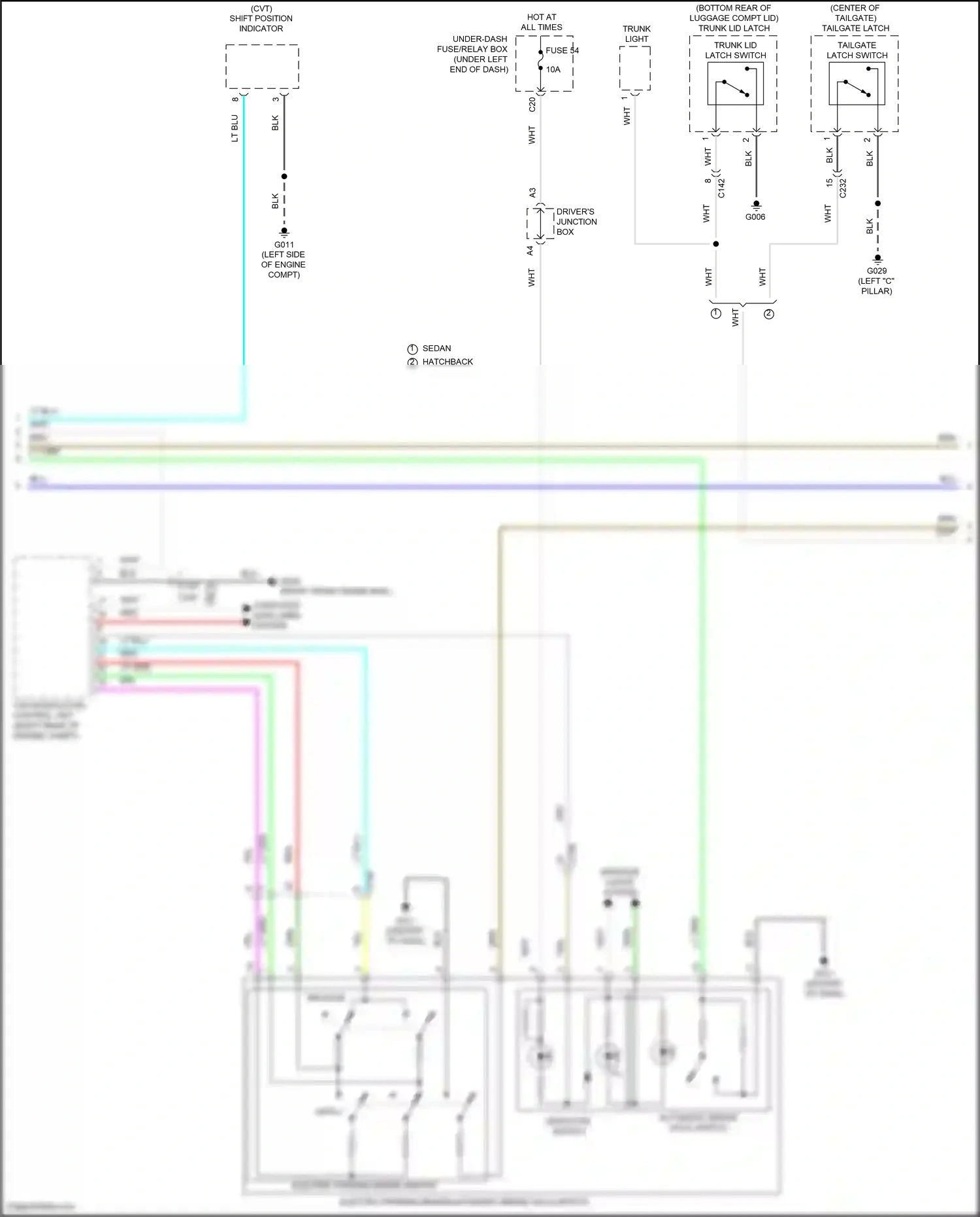 Wiring diagram computer data lines system for Honda Civic XI (2021-2024) (25 of 93)