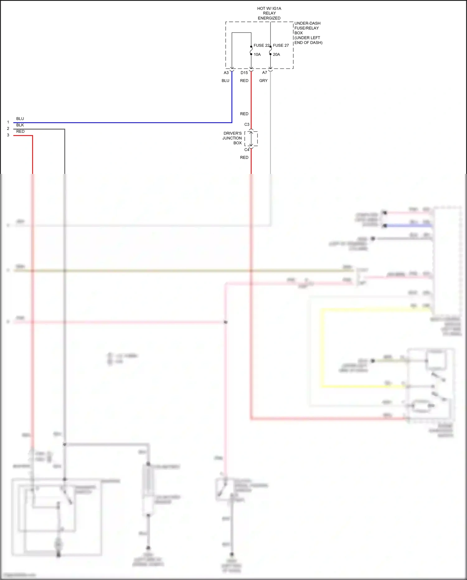Wiring diagram computer data lines system for Honda Civic XI (2021-2024) (56 of 93)