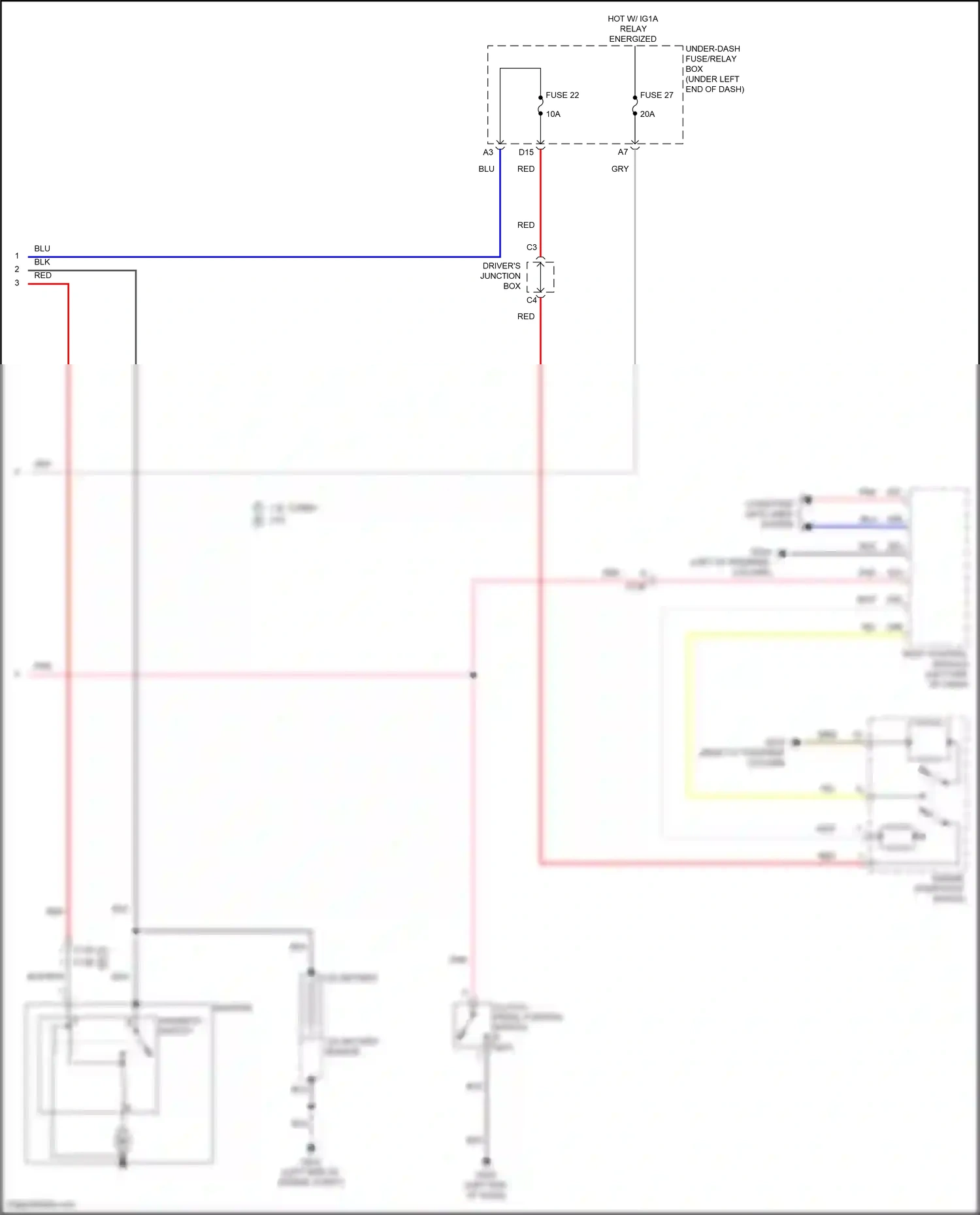 Wiring diagram computer data lines system for Honda Civic XI (2021-2024) (58 of 93)