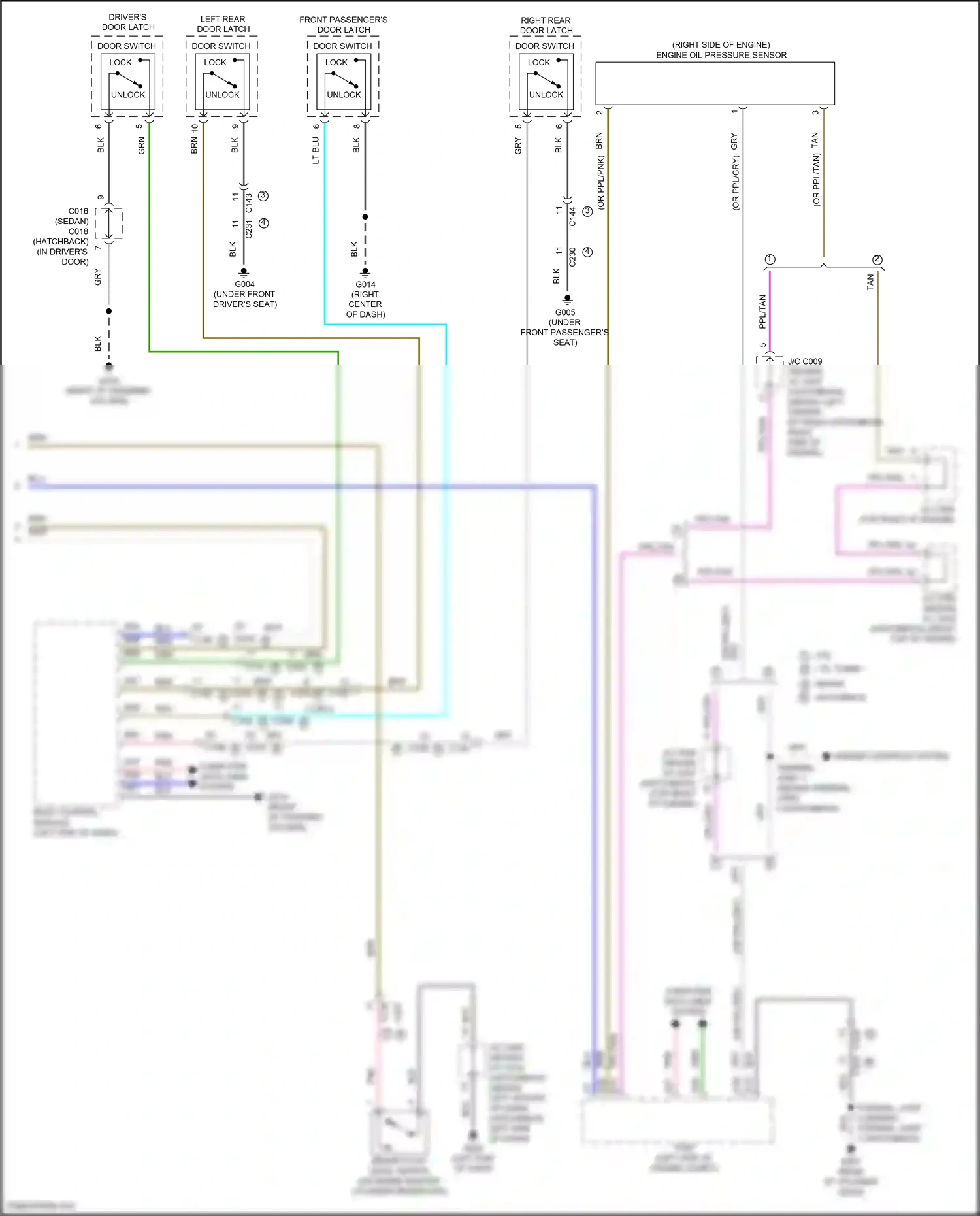 Wiring diagram engine controls system for Honda Civic XI (2021-2024) (6 of 7)