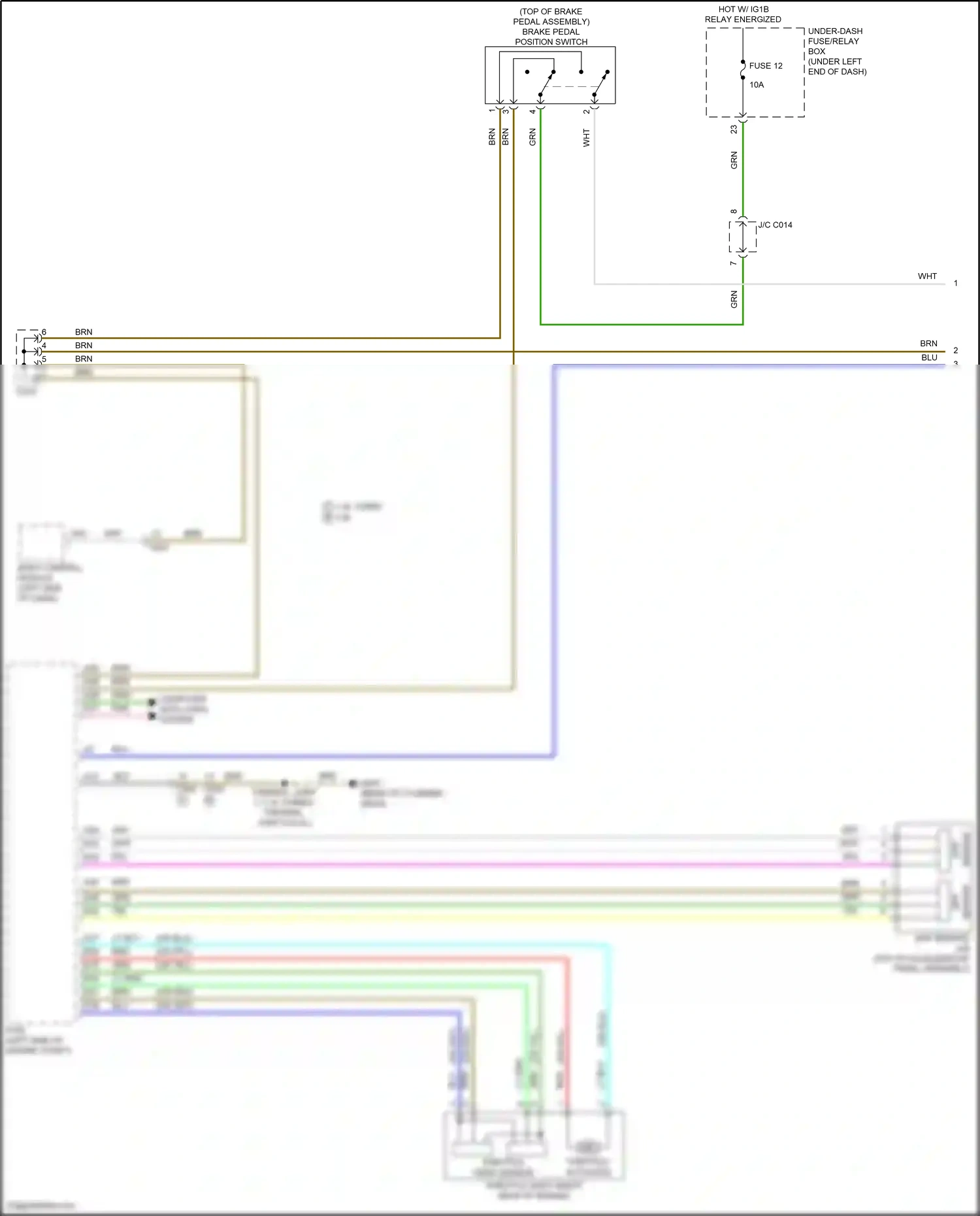 Wiring diagram sensor a for Honda Civic XI (2021-2024) (1 of 2)