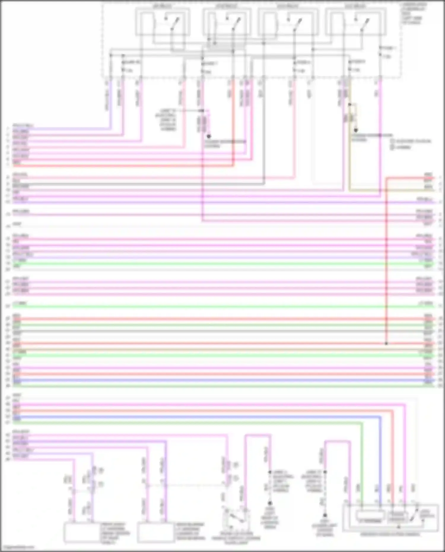 Clarity Honda II (2016-2021): Anti-theft circuit (2 of 6)