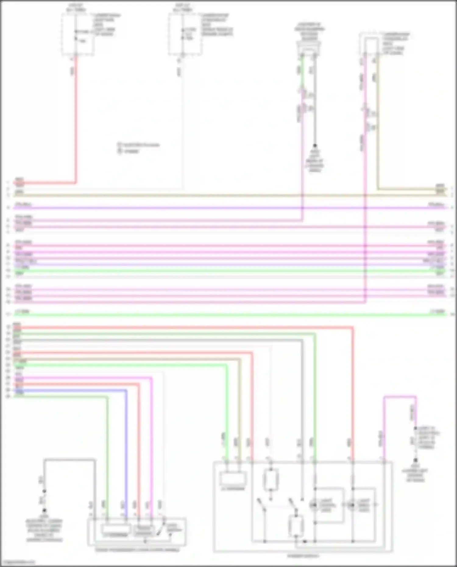Clarity Honda II (2016-2021): Anti-theft circuit (3 of 6)