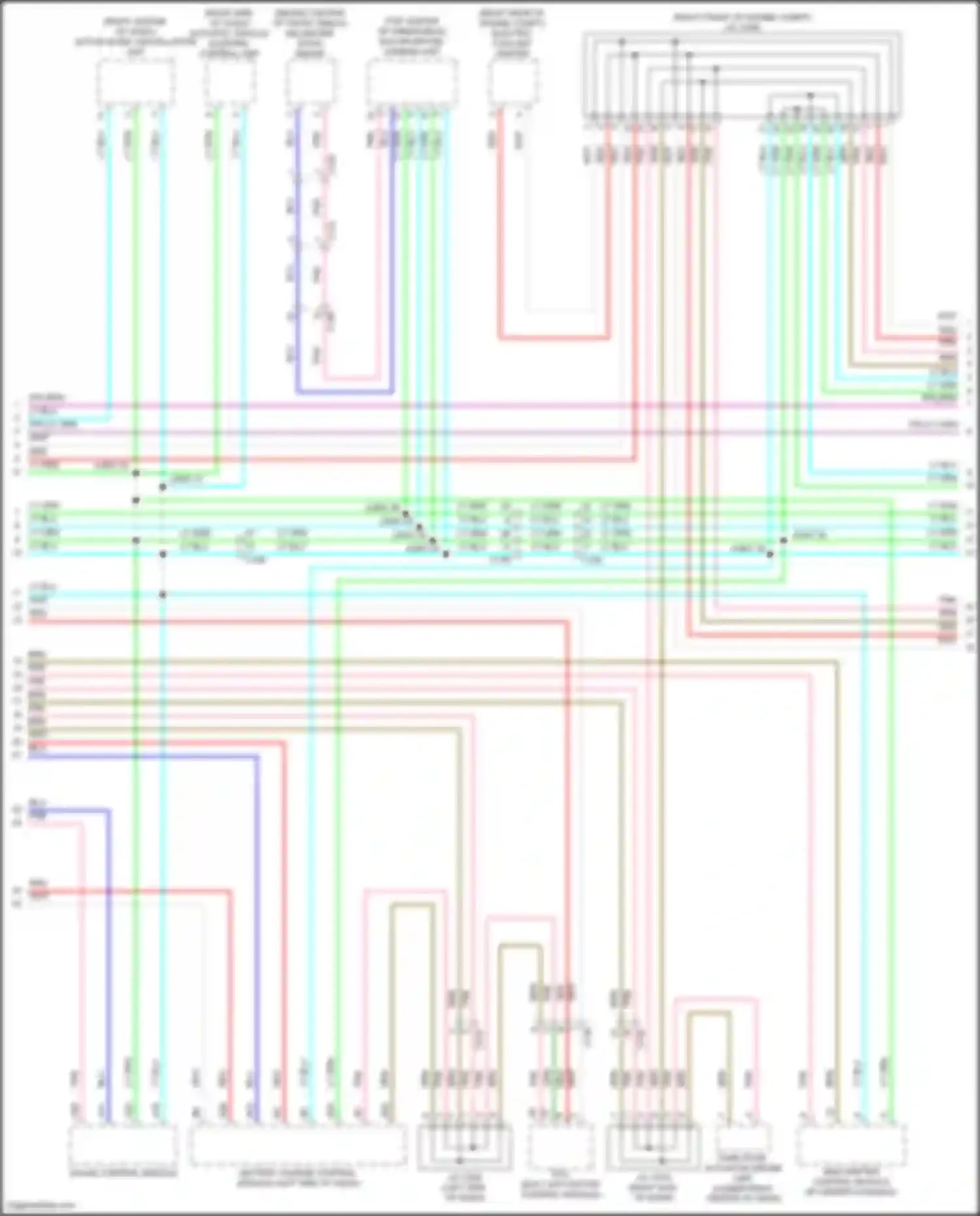 Clarity Honda II (2016-2021): 1.5l, computer data lines circuit (3 of 4)