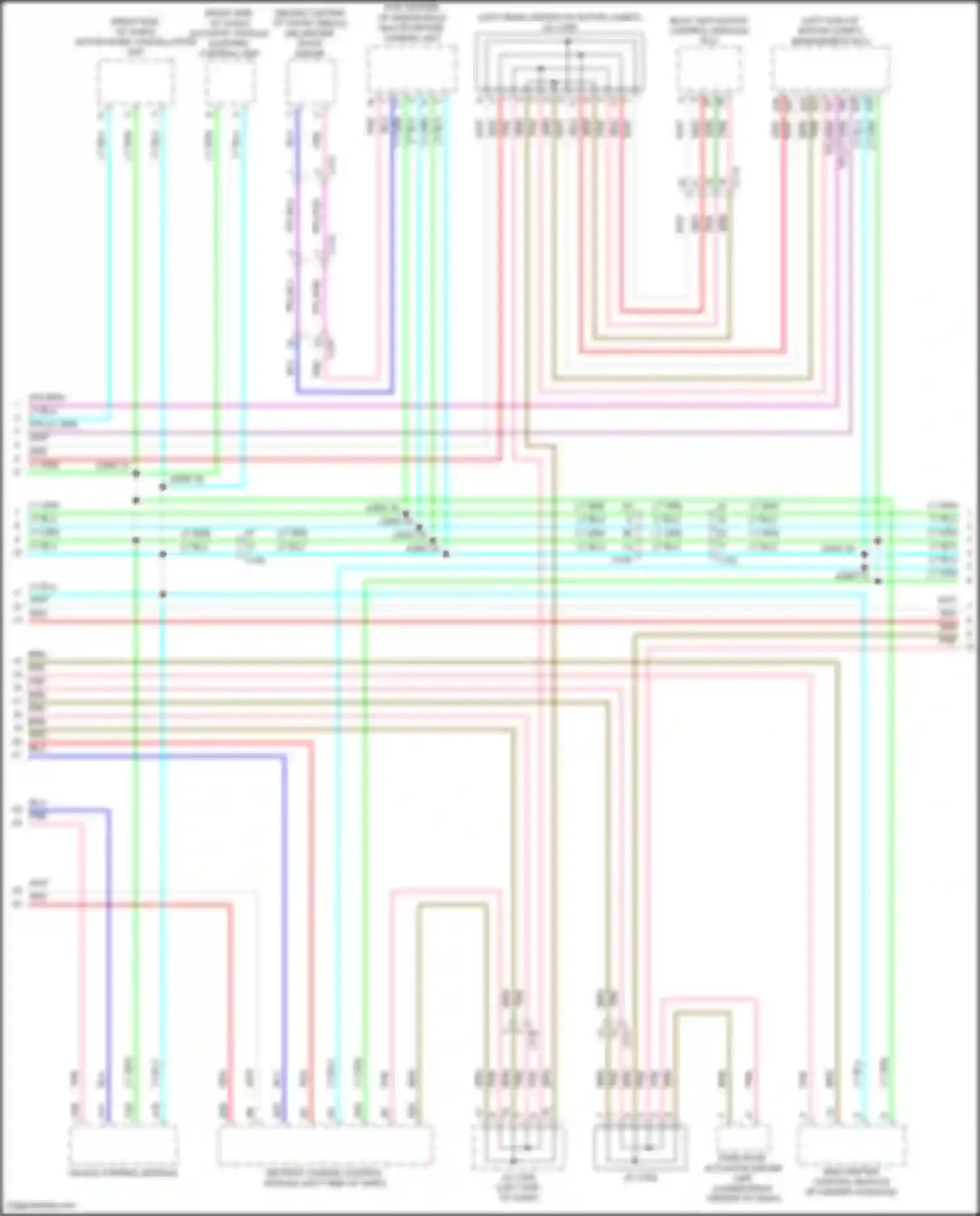 Clarity Honda II (2016-2021): Electric, computer data lines circuit (3 of 4)