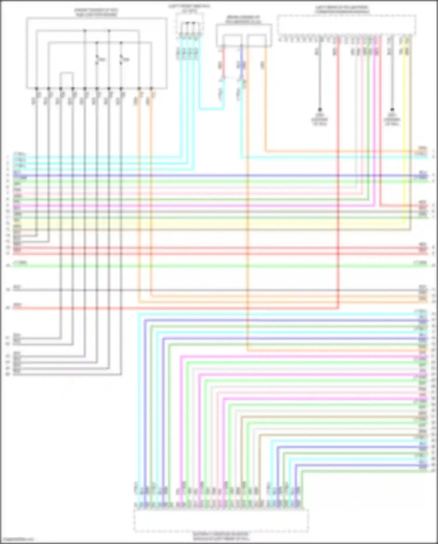 Clarity Honda II (2016-2021): Wiring diagram engine performance 1.5l, hybrid control circuit (12 of 17)