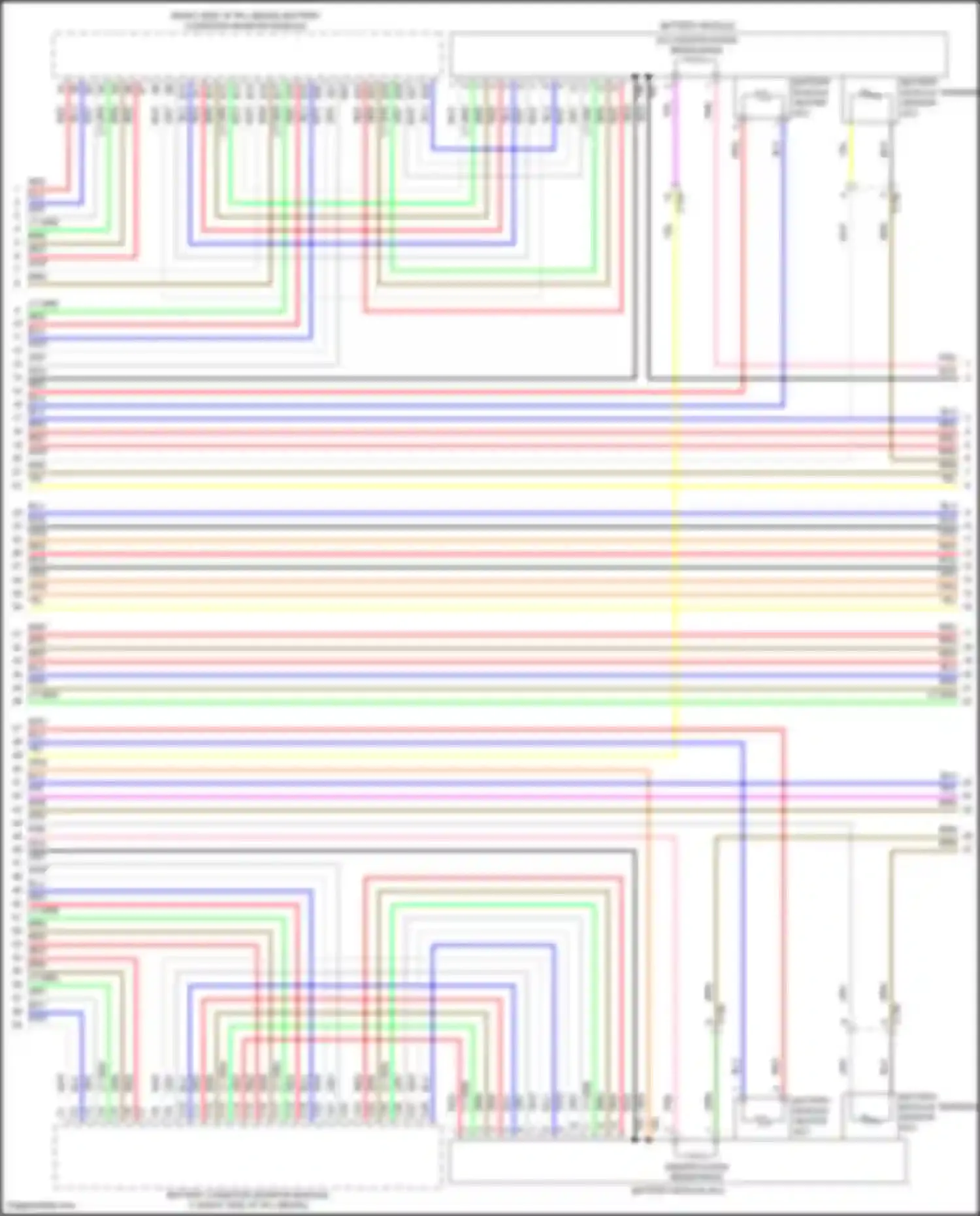 Clarity Honda II (2016-2021): Wiring diagram engine performance electric, engine controls circuit (18 of 22)